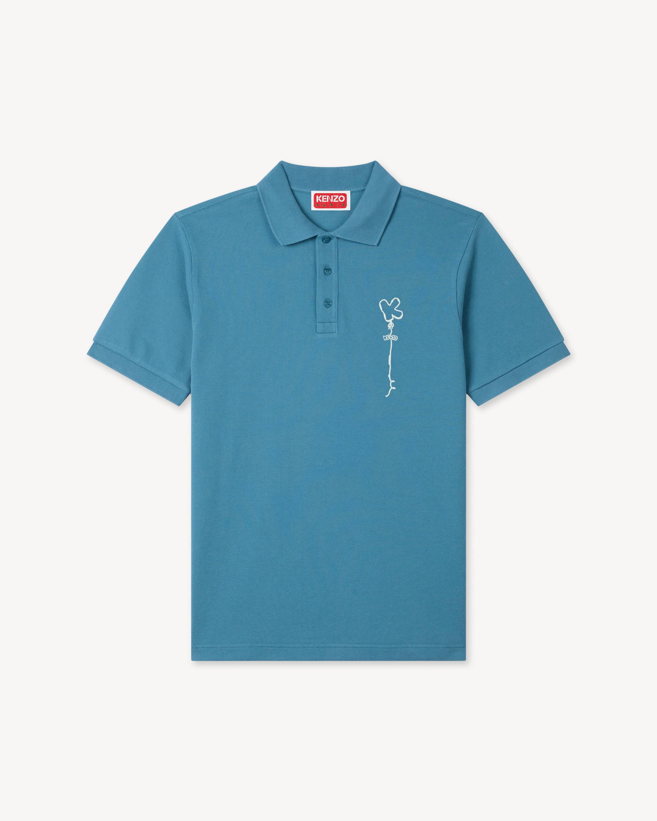 'KENZO Balloons' slim polo in cotton