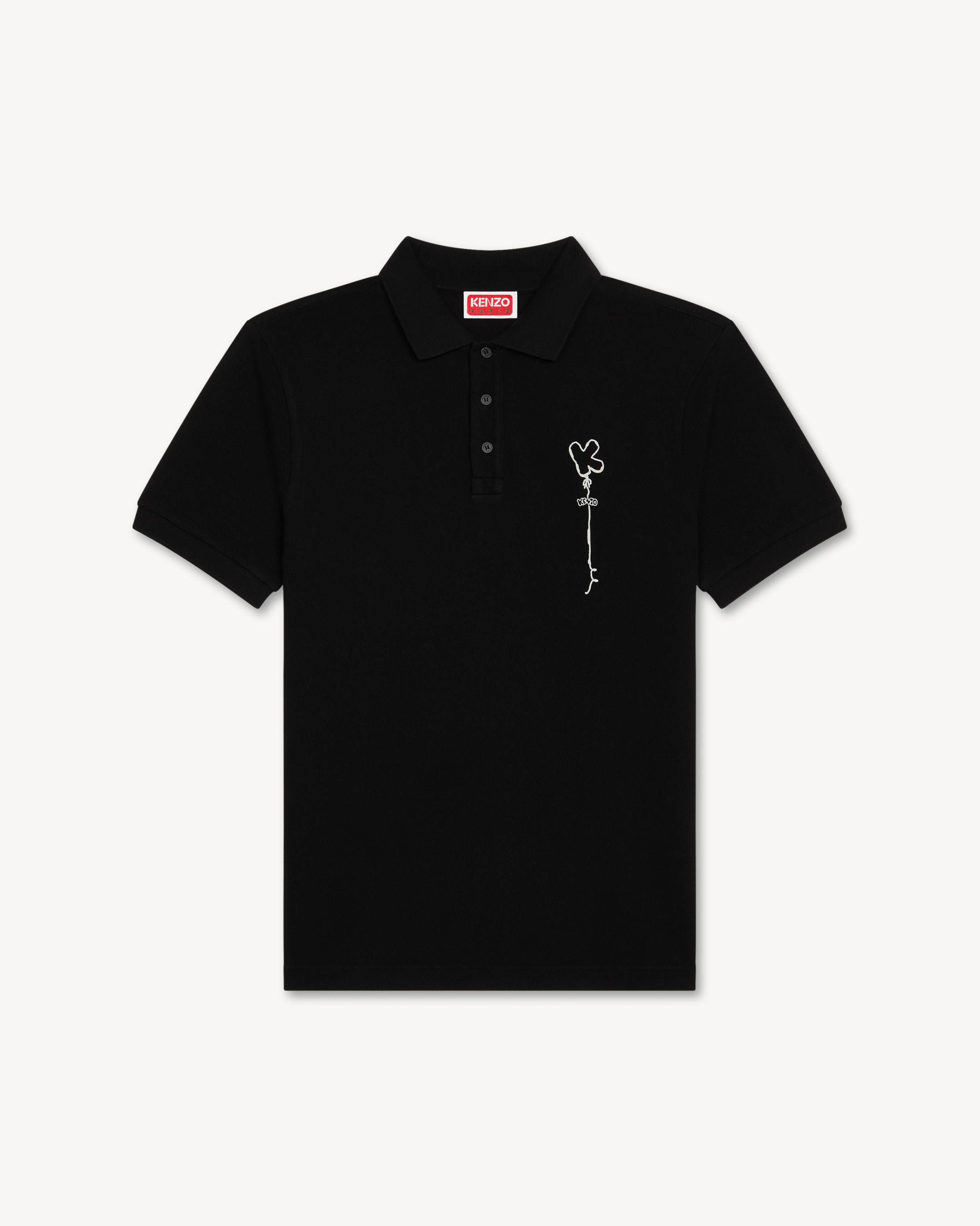 'KENZO Balloons' slim polo in cotton