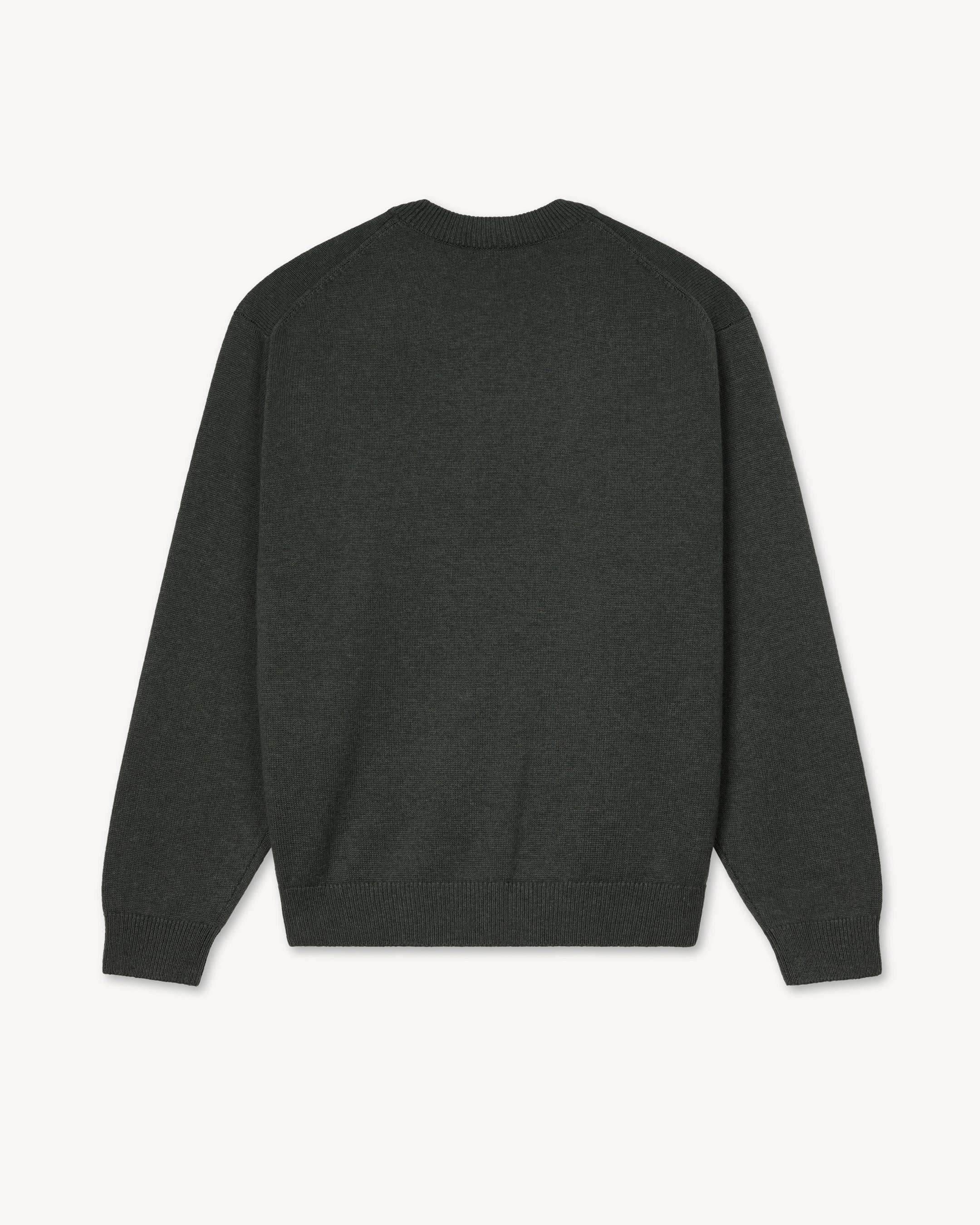 Pullover mit &bdquo;KENZO Paris Frame&ldquo;-Stickerei aus Wolle und Baumwolle
