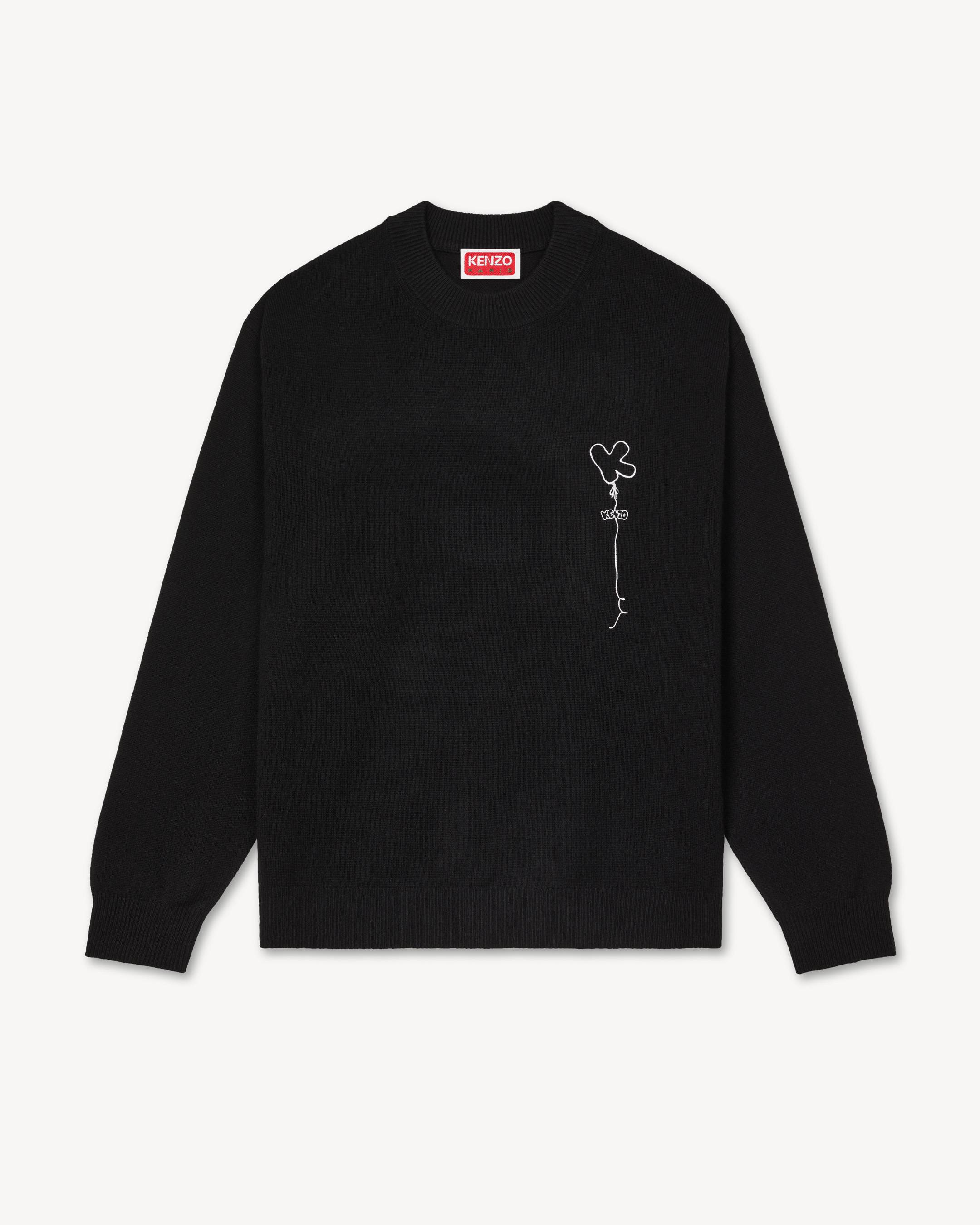 Pullover mit &bdquo;KENZO Balloons&ldquo;-Stickerei aus Wolle