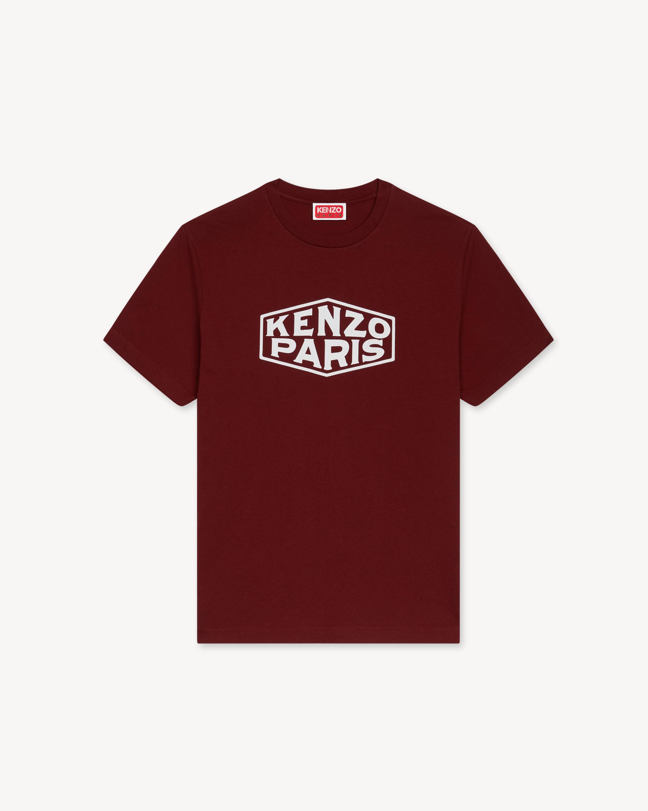 T-shirt brod&eacute; 'KENZO Paris Frame' en coton