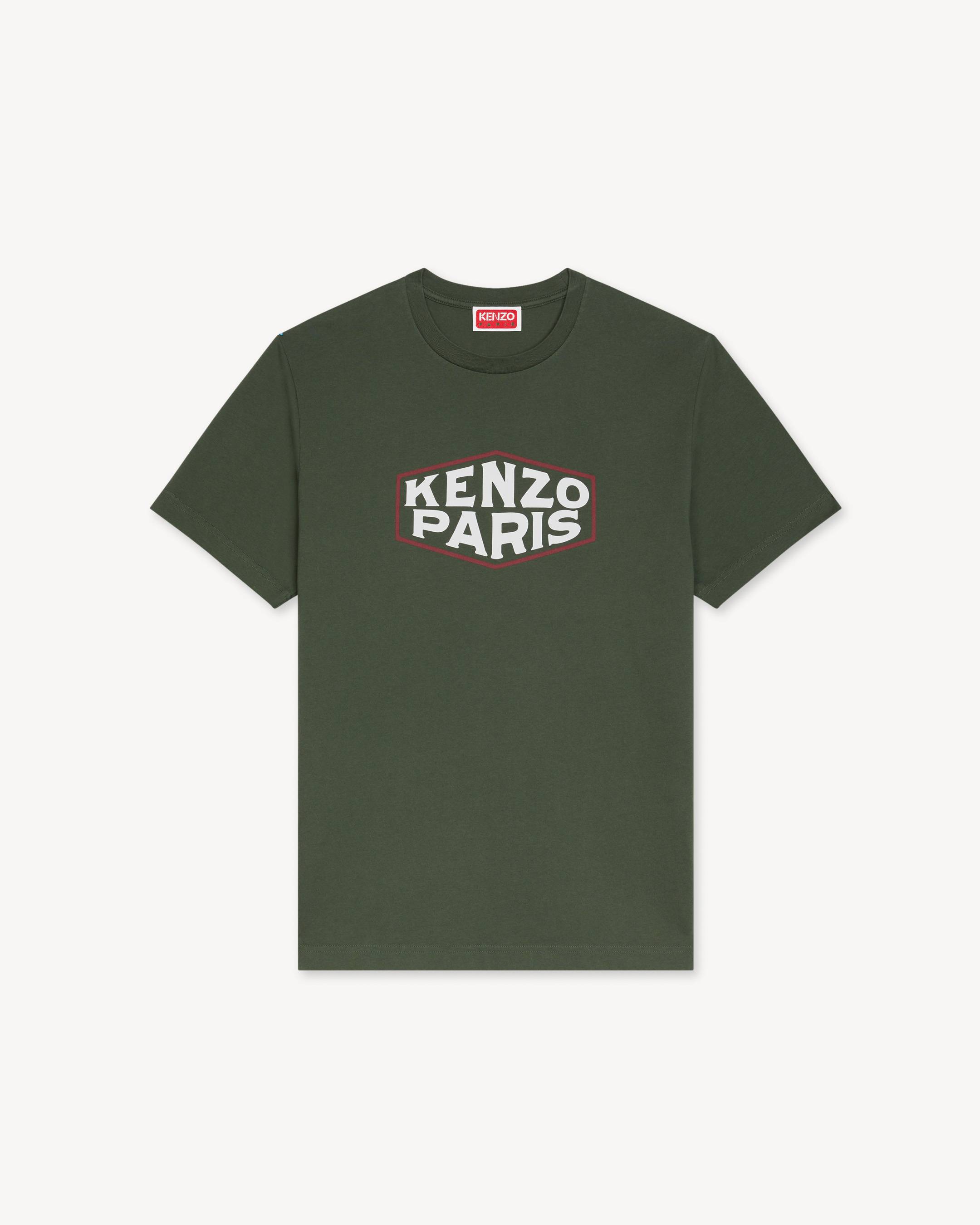 'KENZO Paris Frame' embroidered T-shirt in cotton