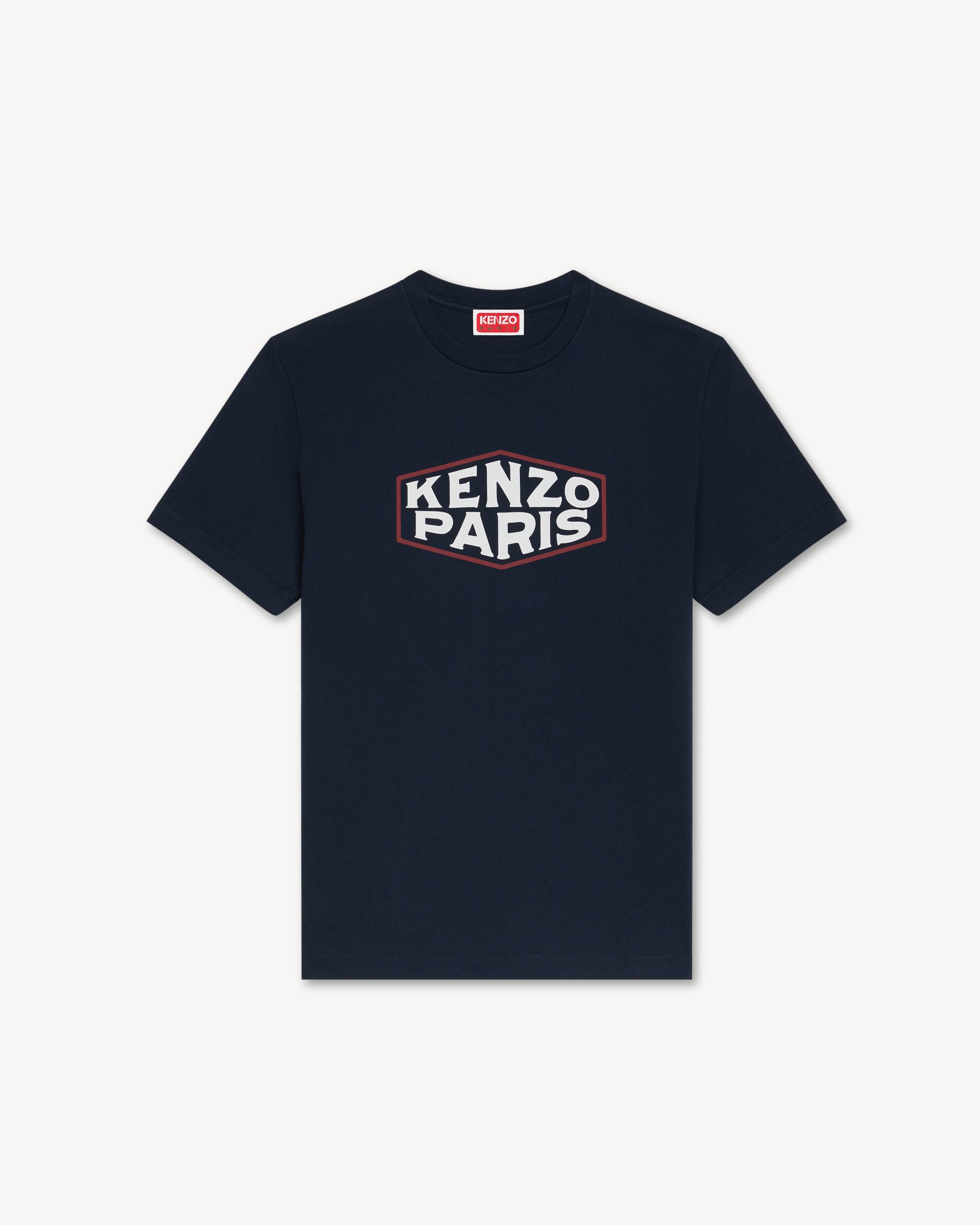 'KENZO Paris Frame' embroidered T-shirt in cotton