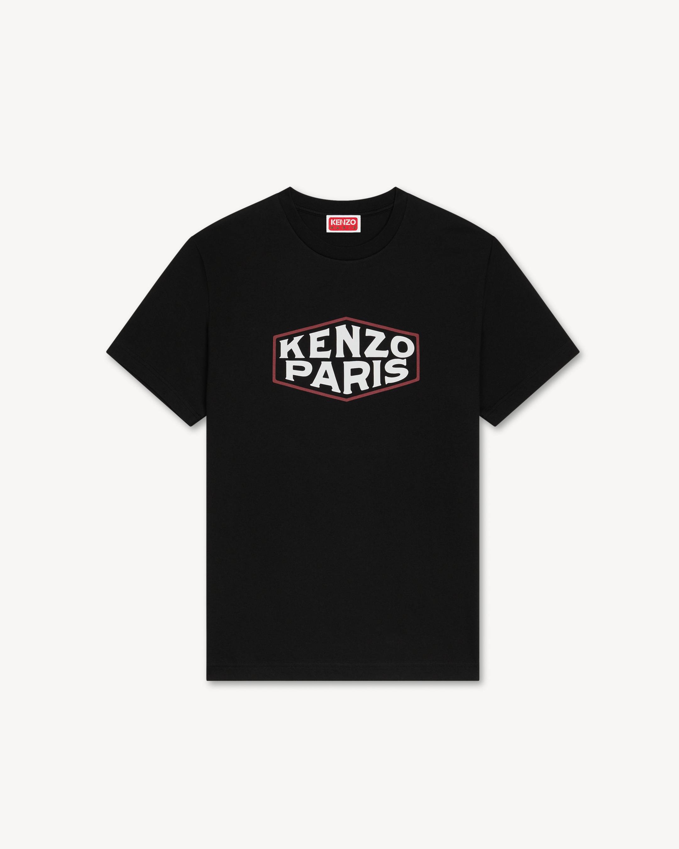 'KENZO Paris Frame' embroidered T-shirt in cotton
