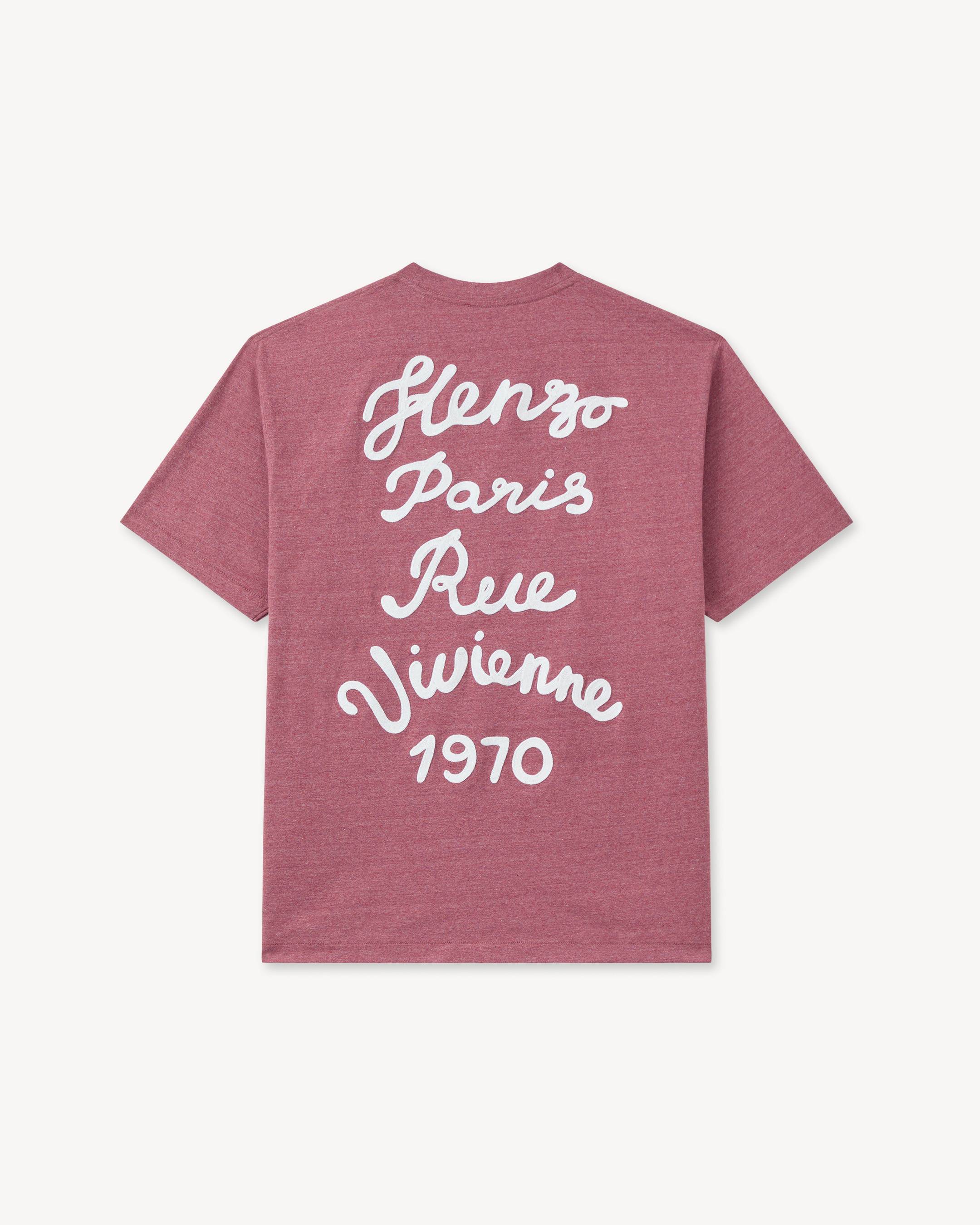 'KENZO Rue Vivienne' oversized T-shirt in cotton