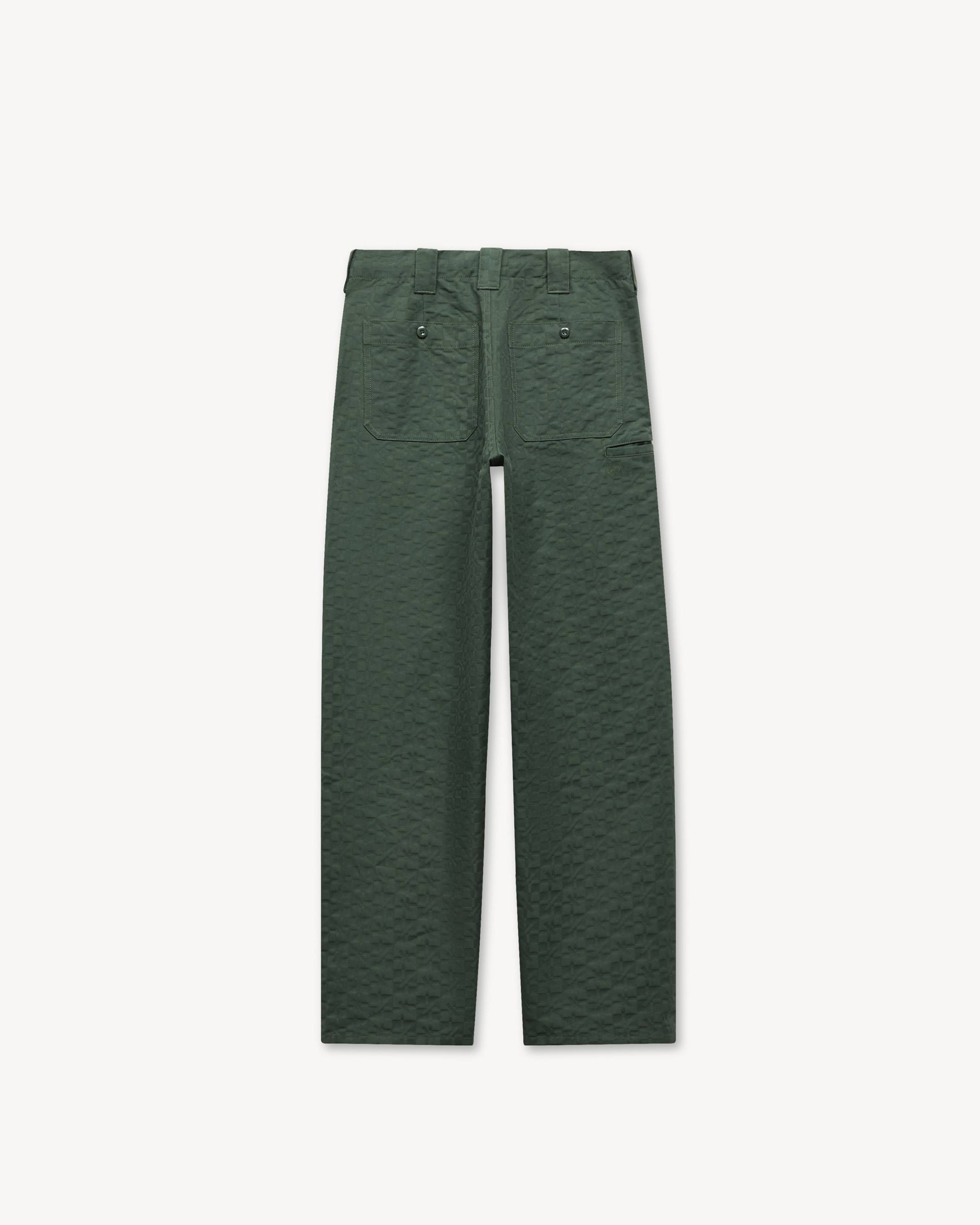 Pantal&oacute;n chino con rodillas reforzadas de algod&oacute;n 'Kenzogram'