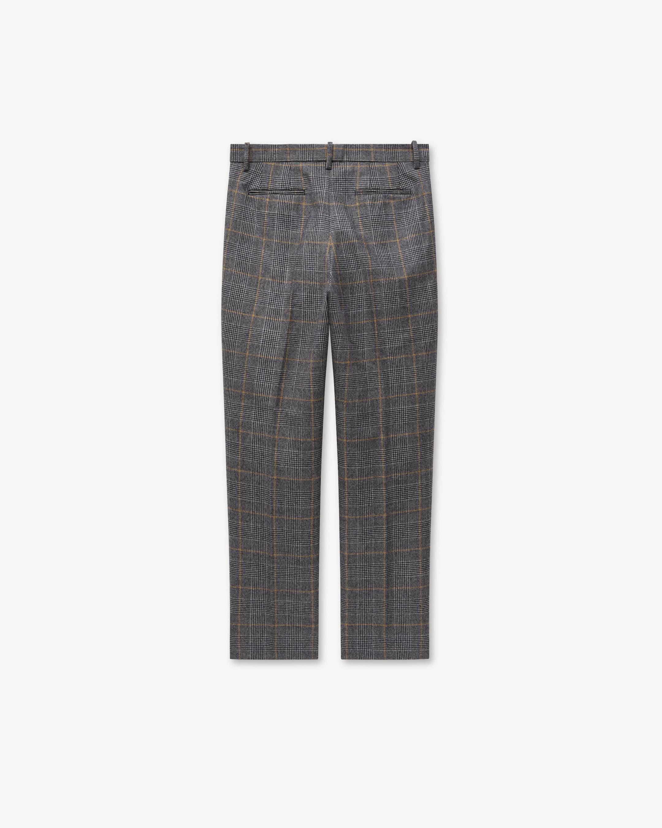 Pantal&oacute;n sastre de corte c&oacute;nico en lana 'KENZO Checks'
