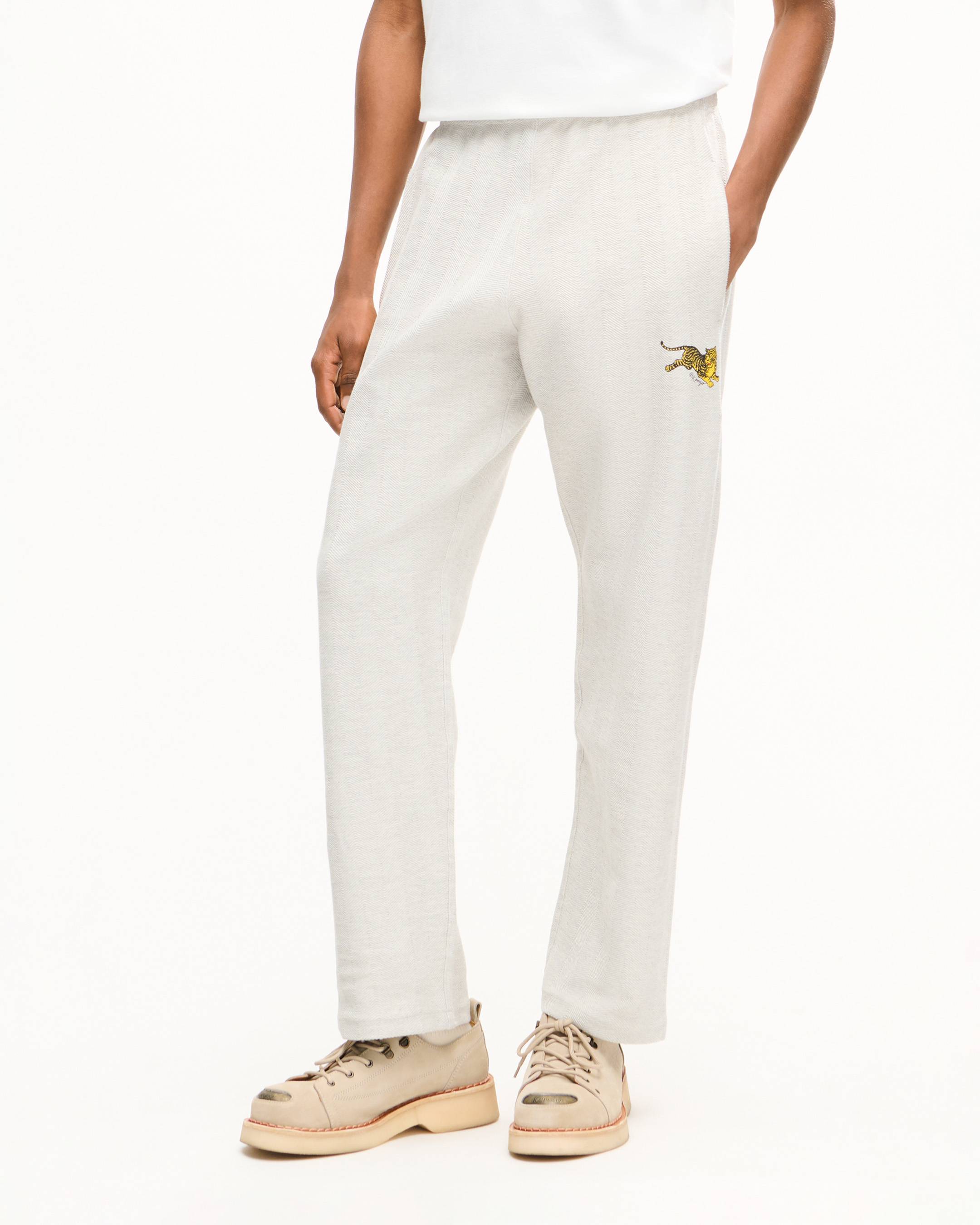 'KENZO Jumping Tiger' straight jogpants in cotton