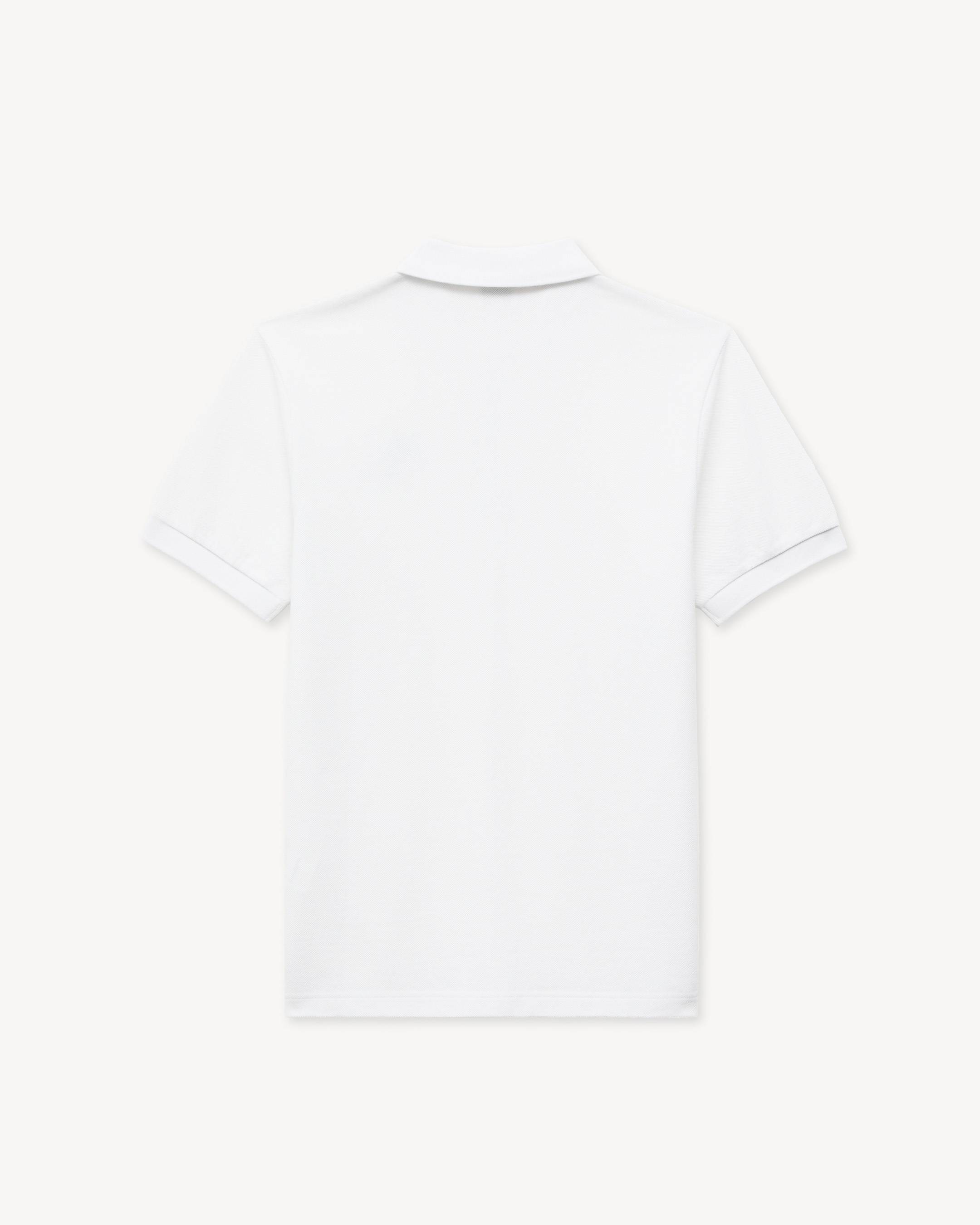 Polo slim brod&eacute; 'KENZO Tulip' en coton