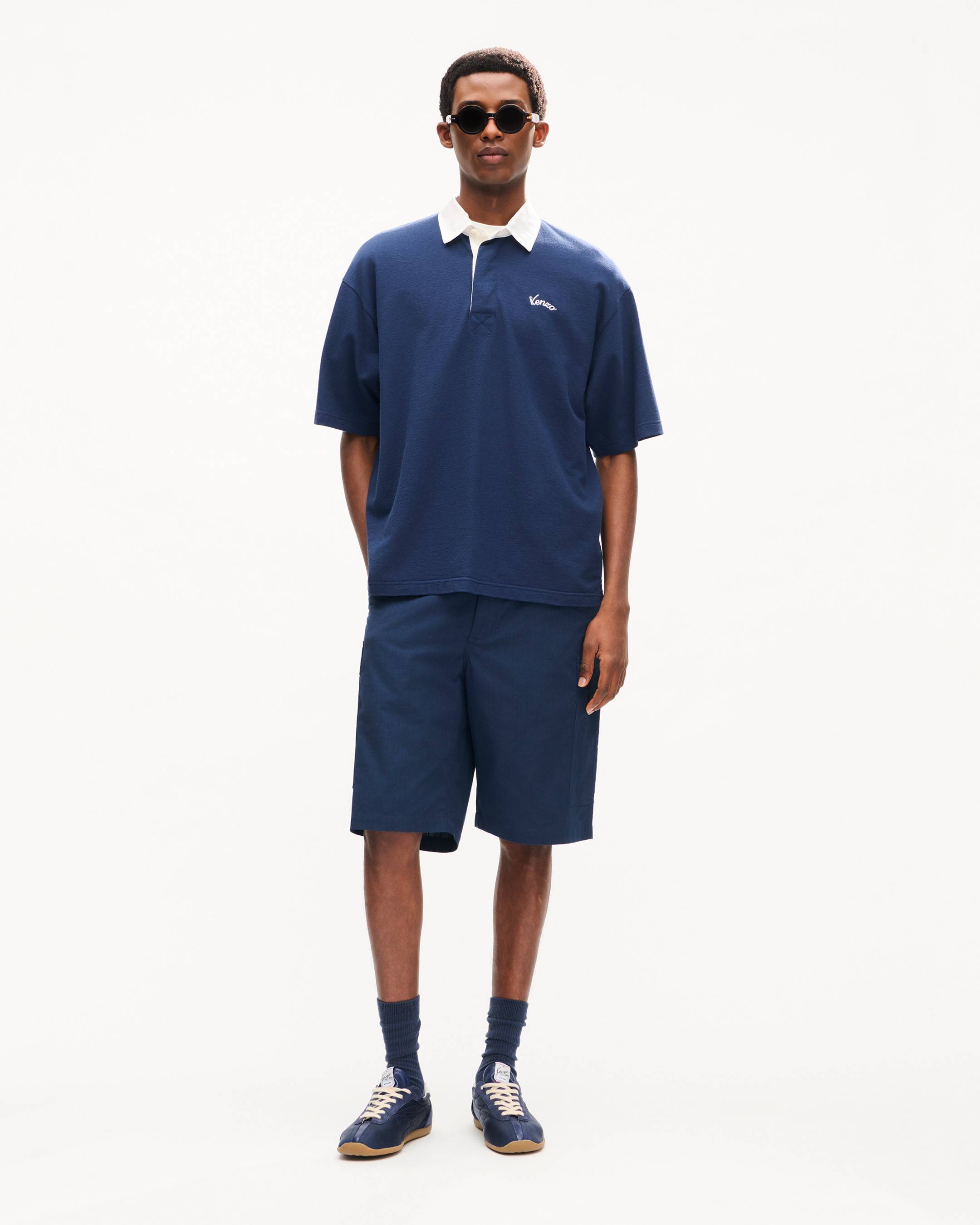 'KENZO Varsity' relax polo in heavy cotton