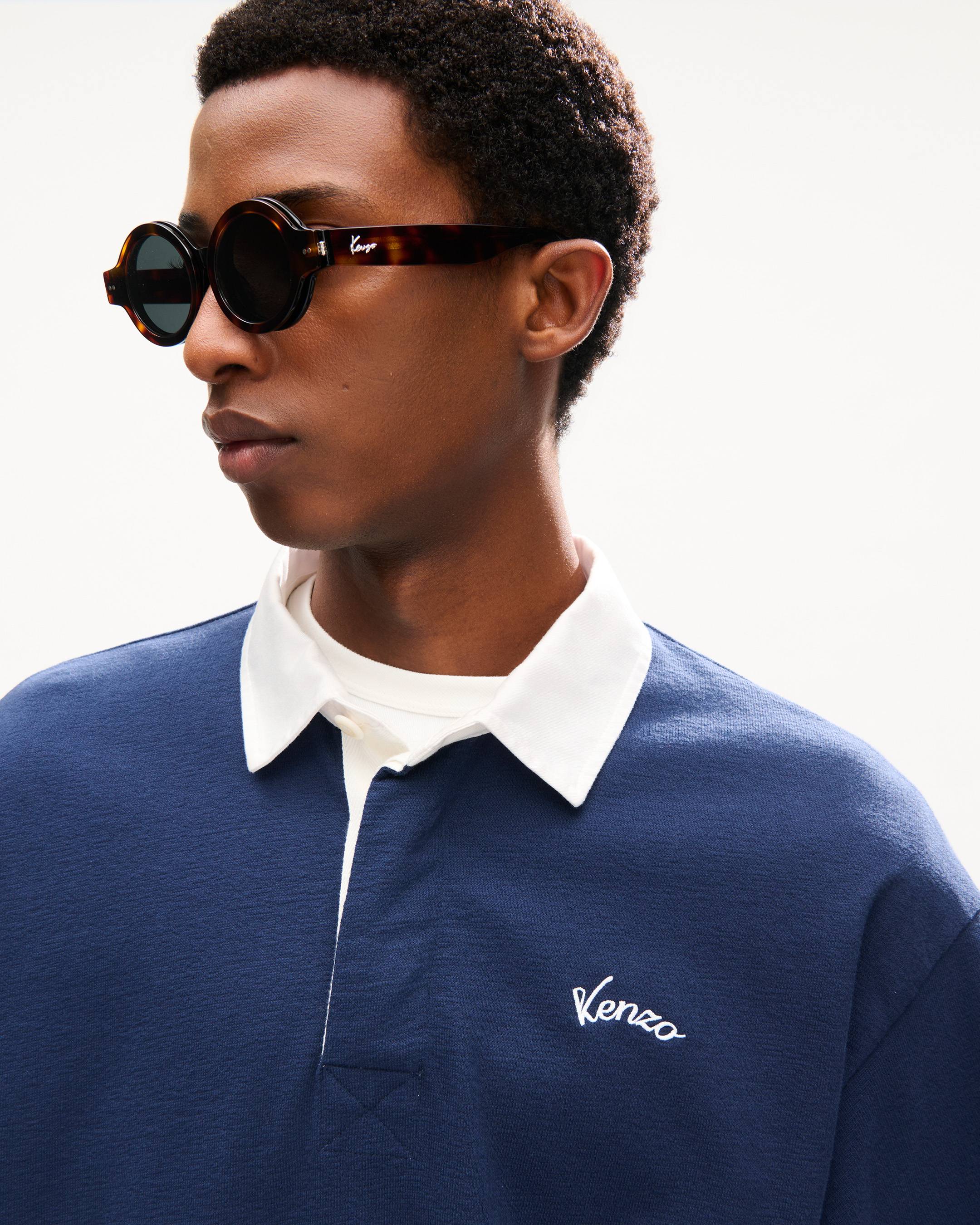 'KENZO Varsity' relax polo in heavy cotton