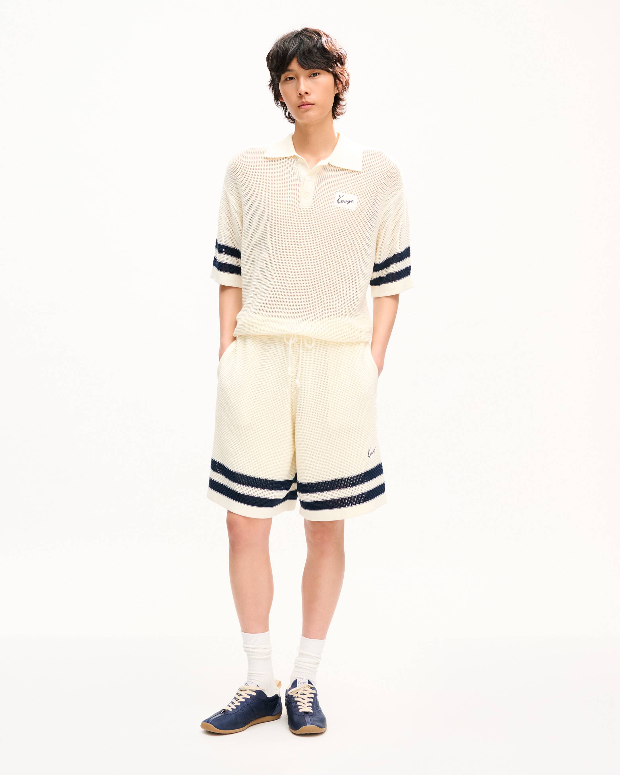 Polo in mesh