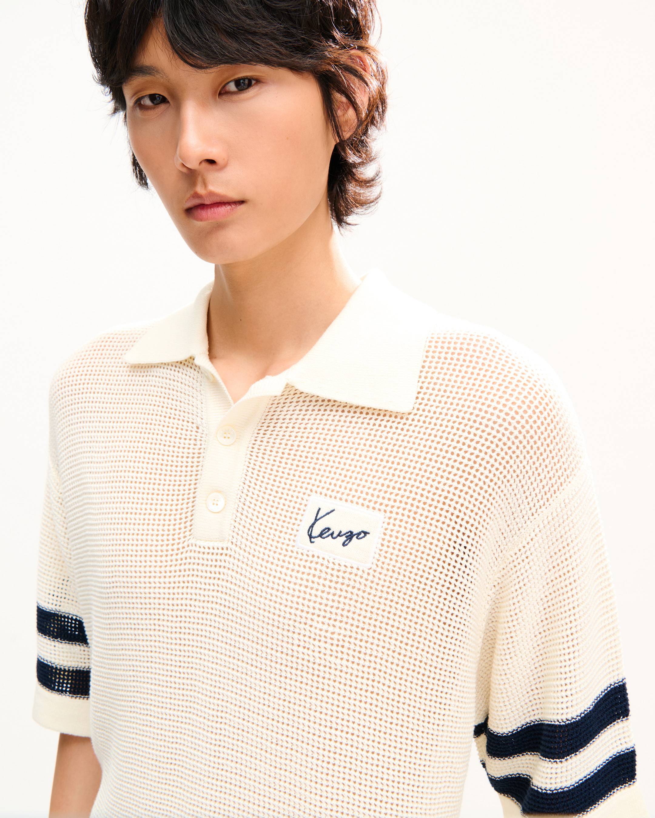 Polo in mesh