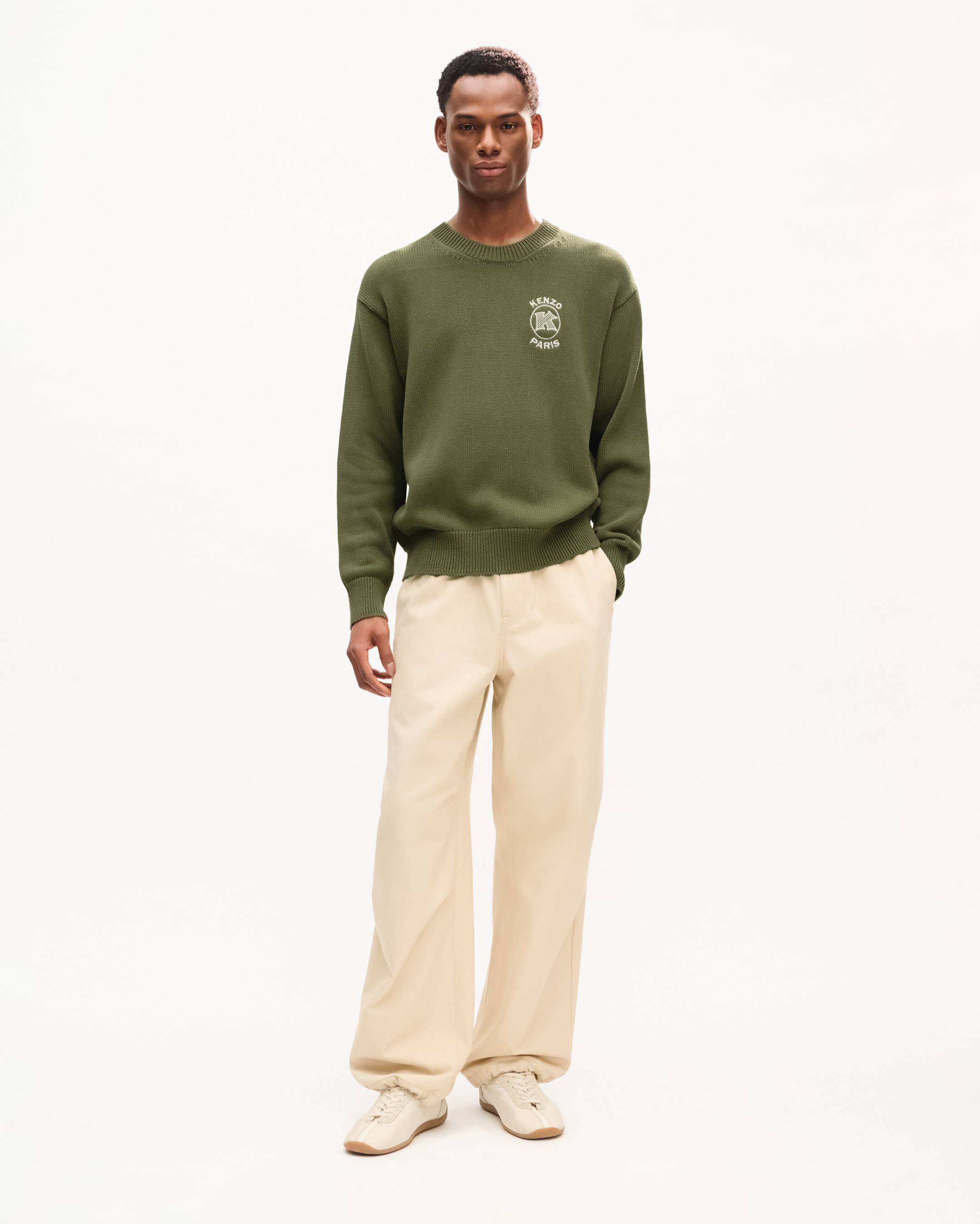 KENZO Paris Emblem' エンブロイダリー ジャンパー イン コットン