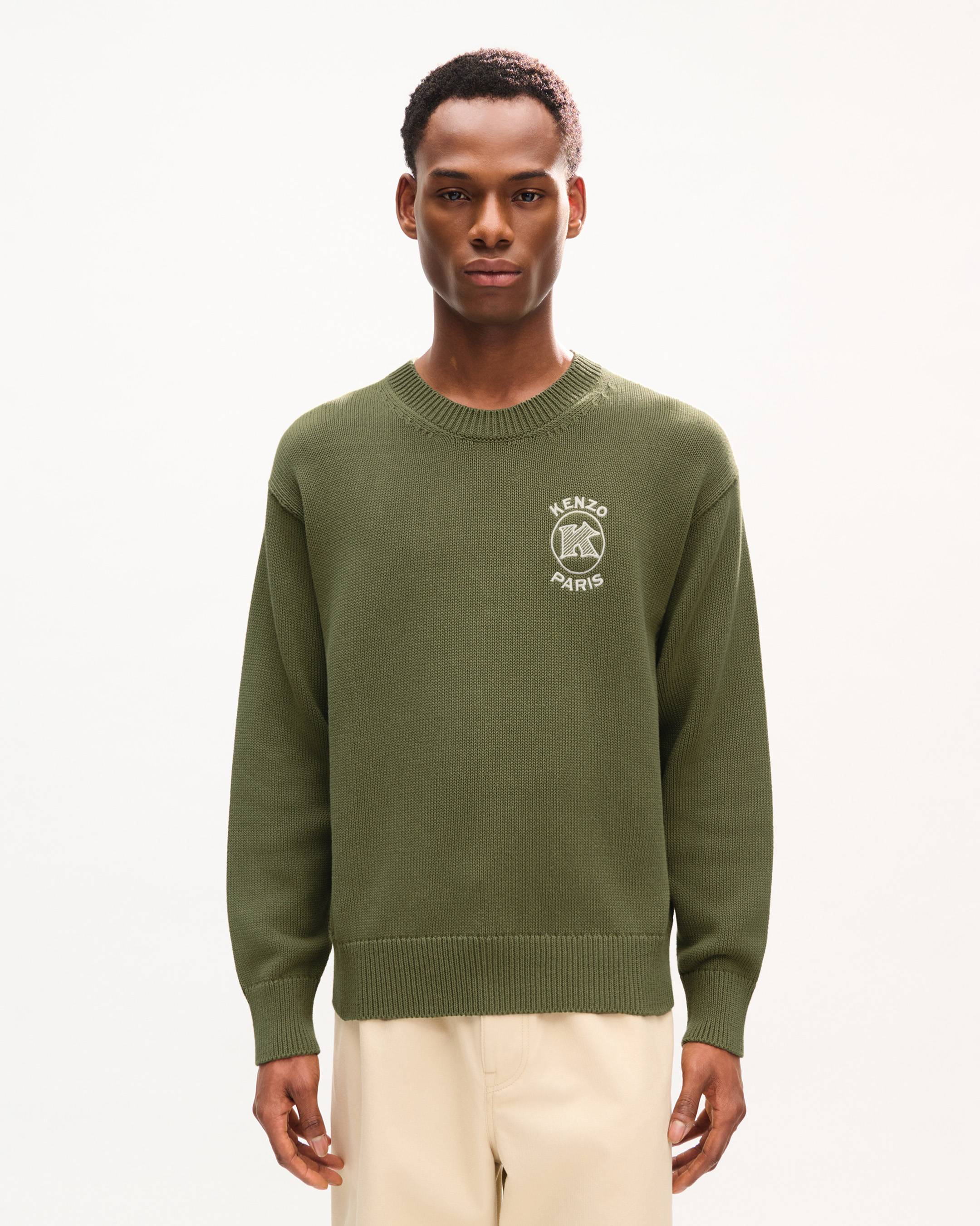 KENZO Paris Emblem' エンブロイダリー ジャンパー イン コットン