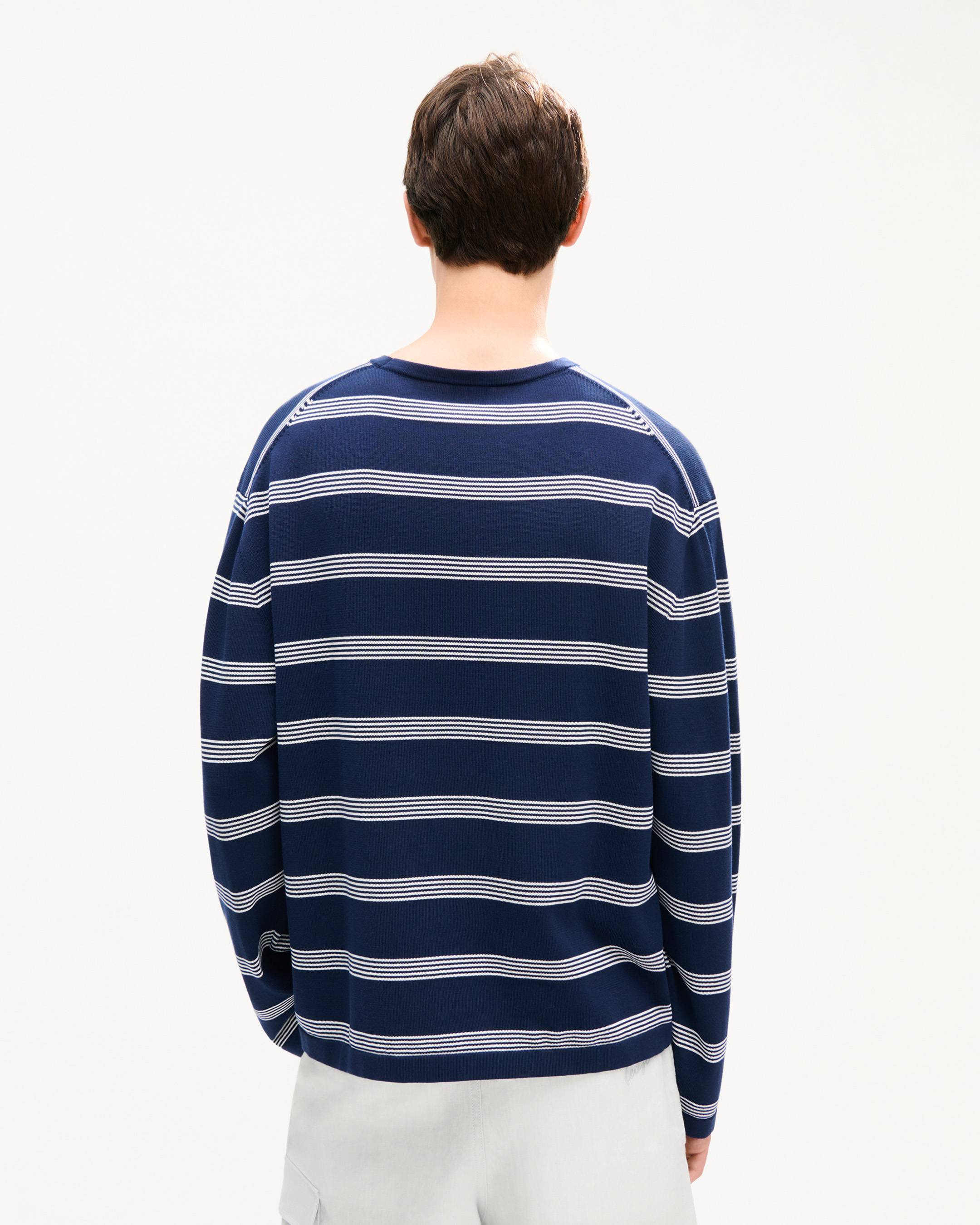 KENZO Sounds' embroidered mariniere jumper in light cotton | Men's