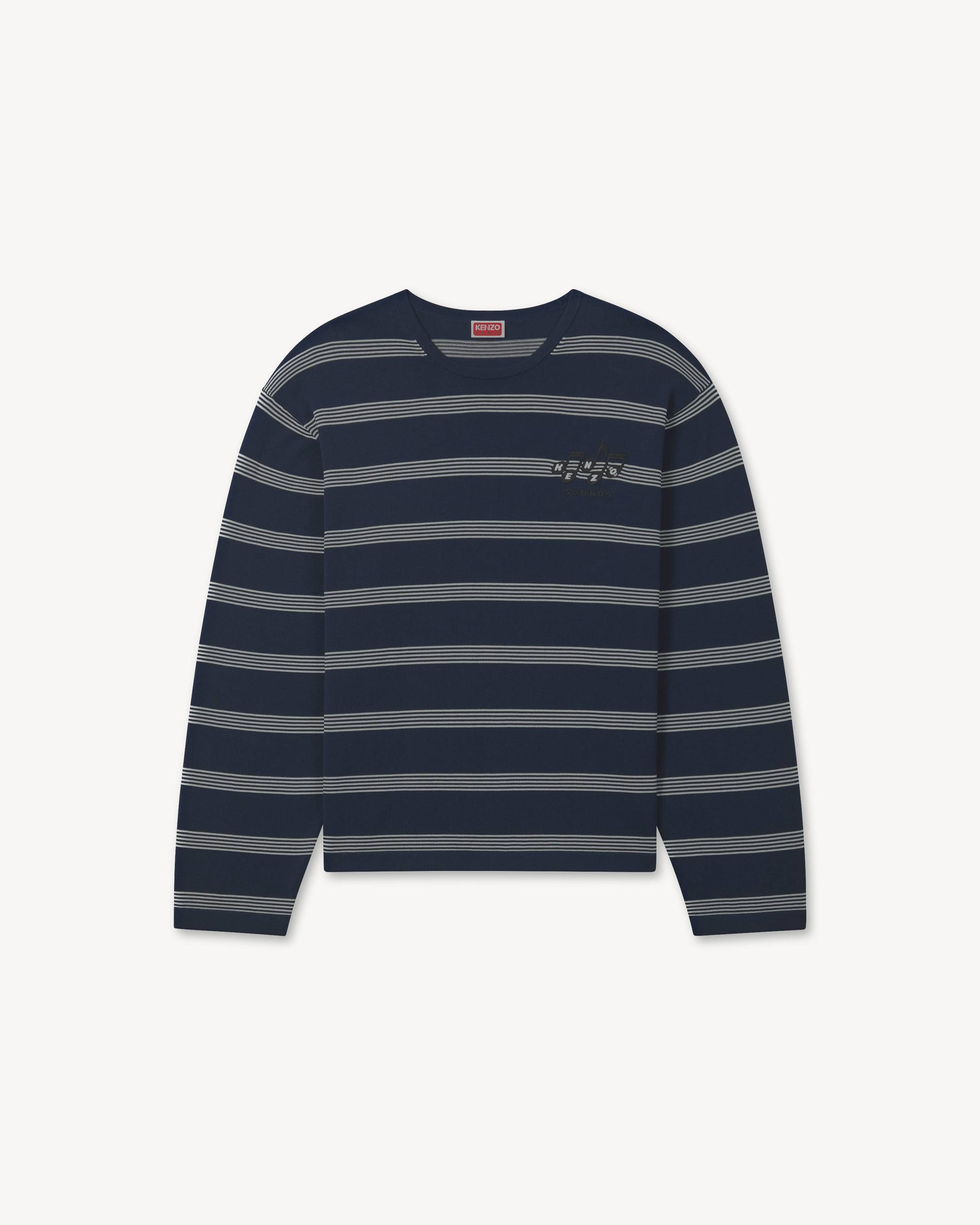 KENZO Sounds' embroidered mariniere jumper in light cotton | Men's