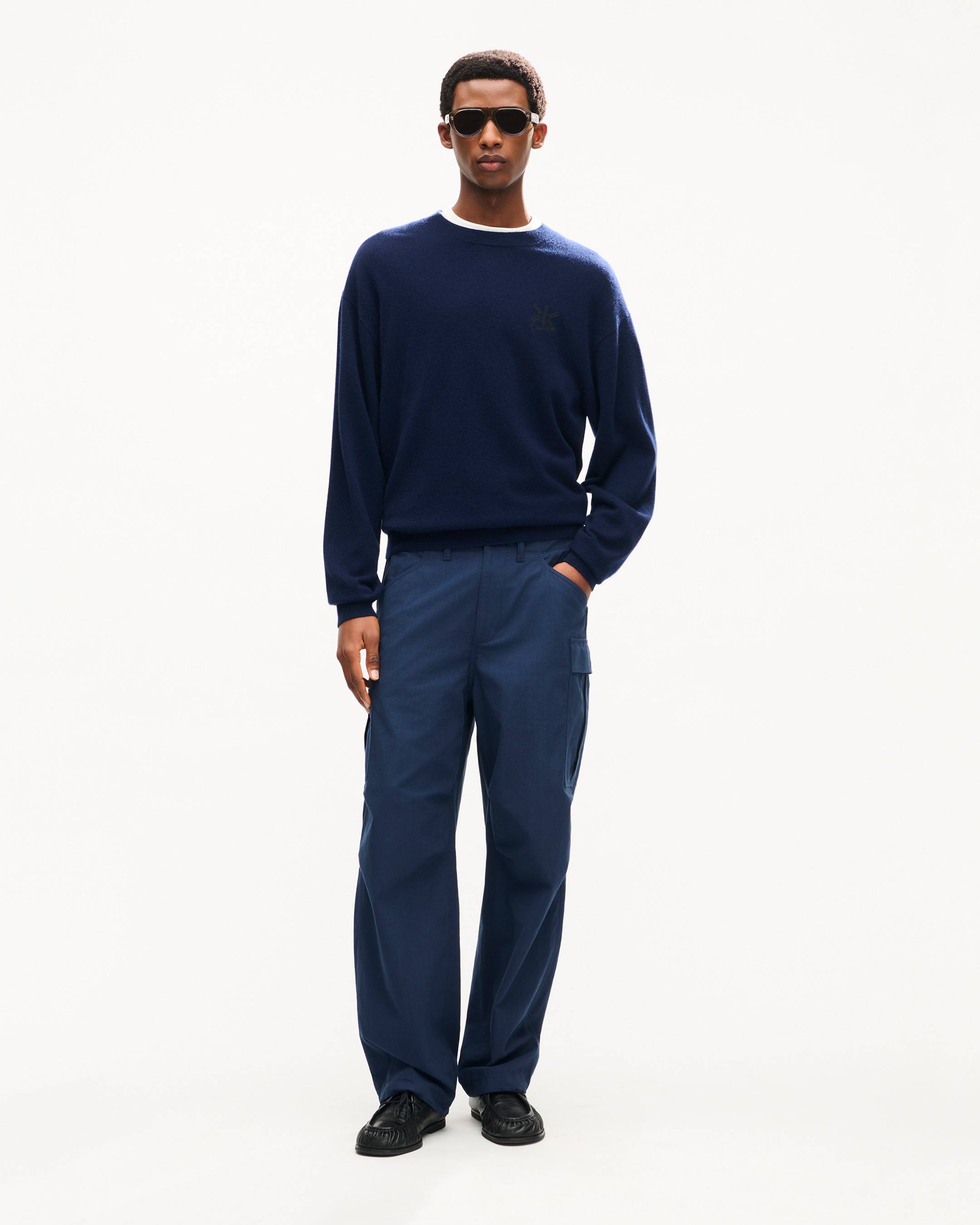 'KENZO Double K' jumper in wool chasmere