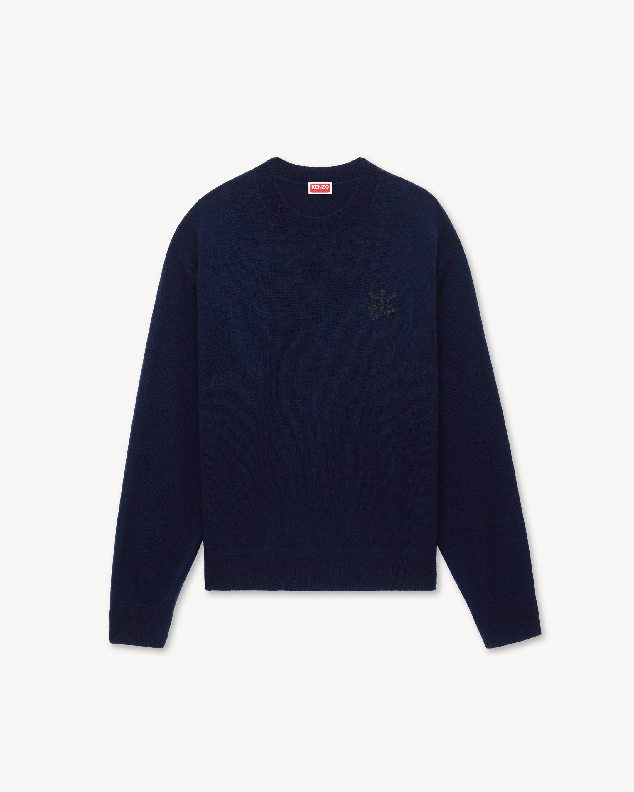 'KENZO Double K' jumper in wool chasmere