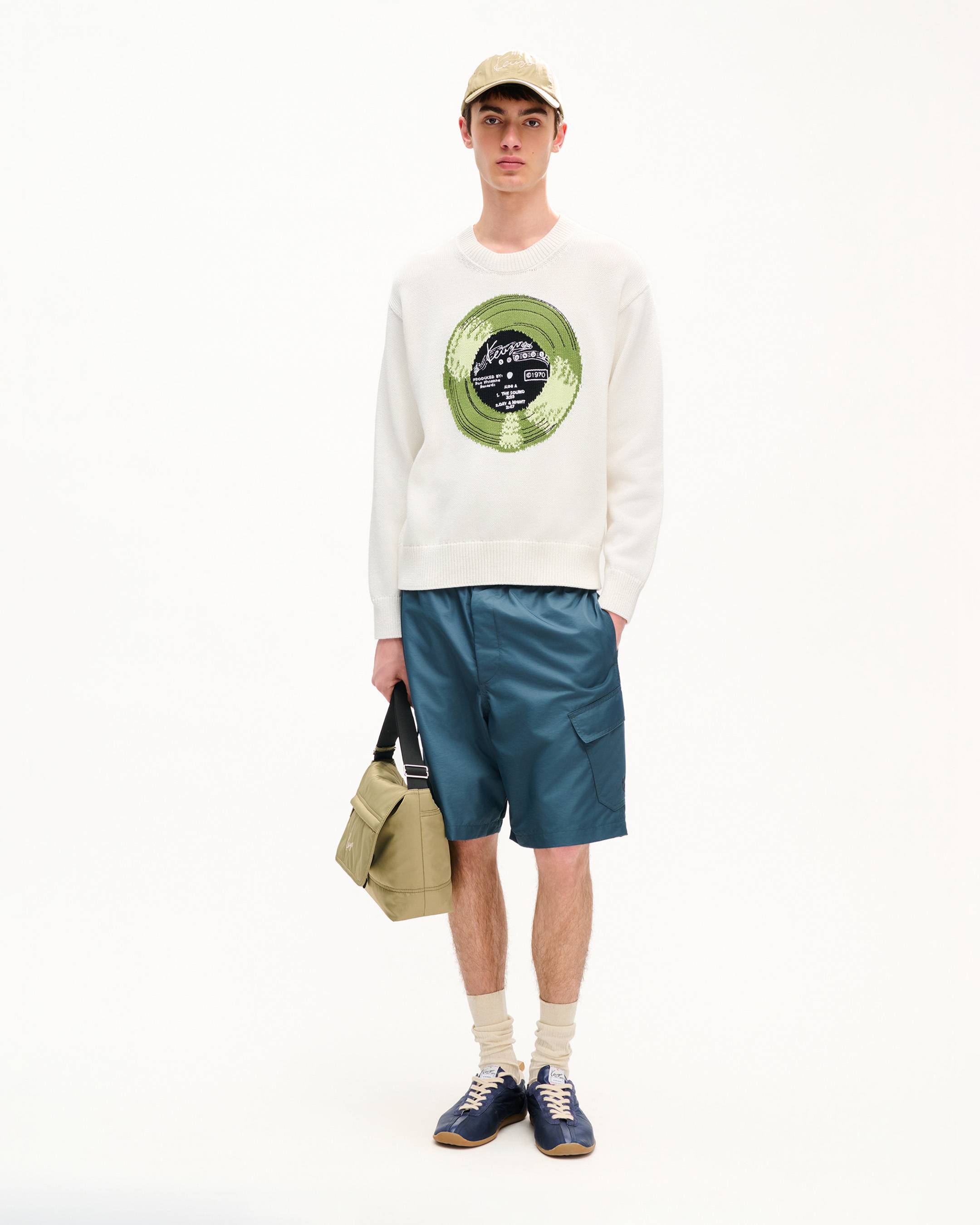 'KENZO Sounds' embroidered jumper in cotton