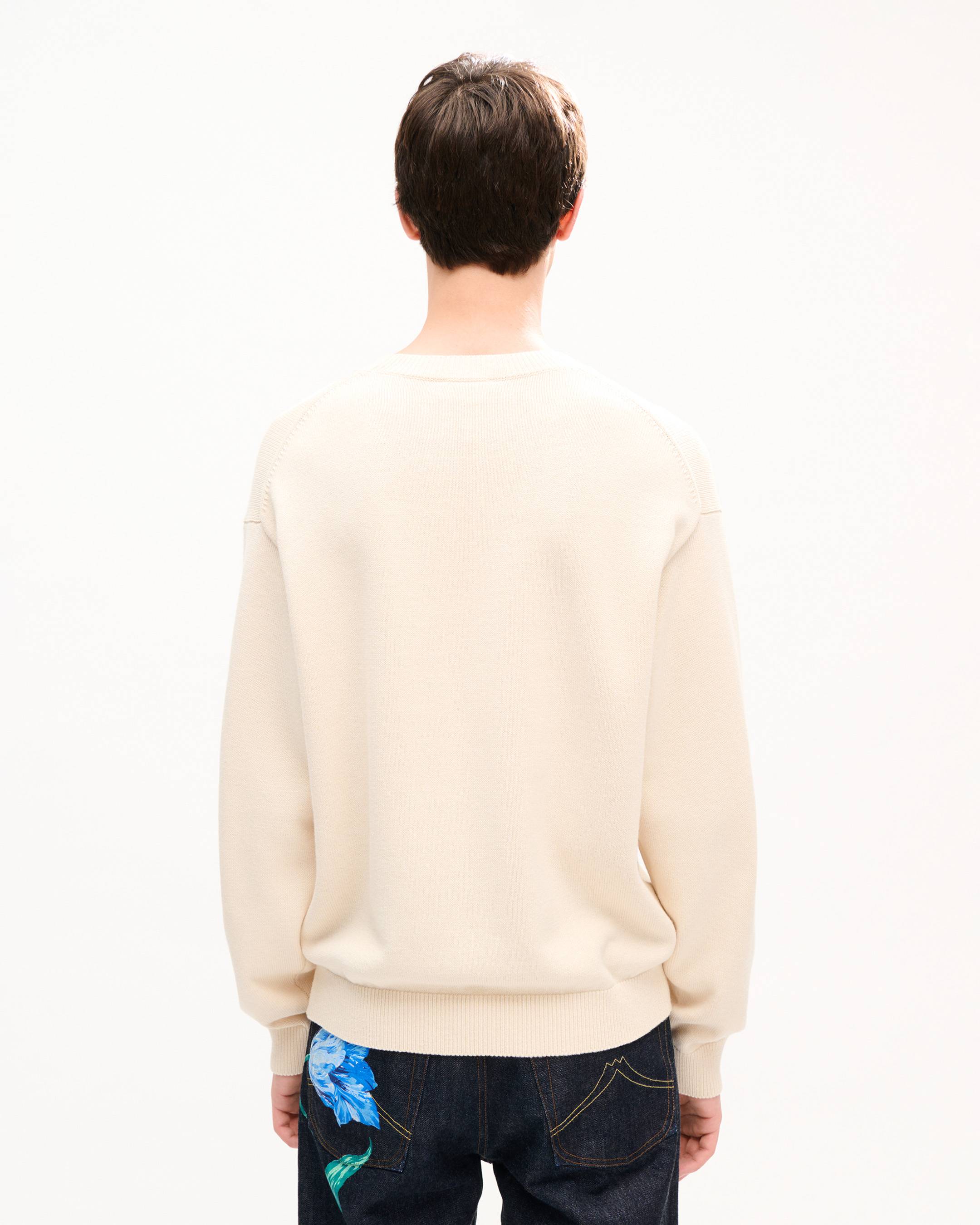 &bdquo;KENZO Paris Emblem&ldquo;-Pullover aus Wolle und Baumwolle