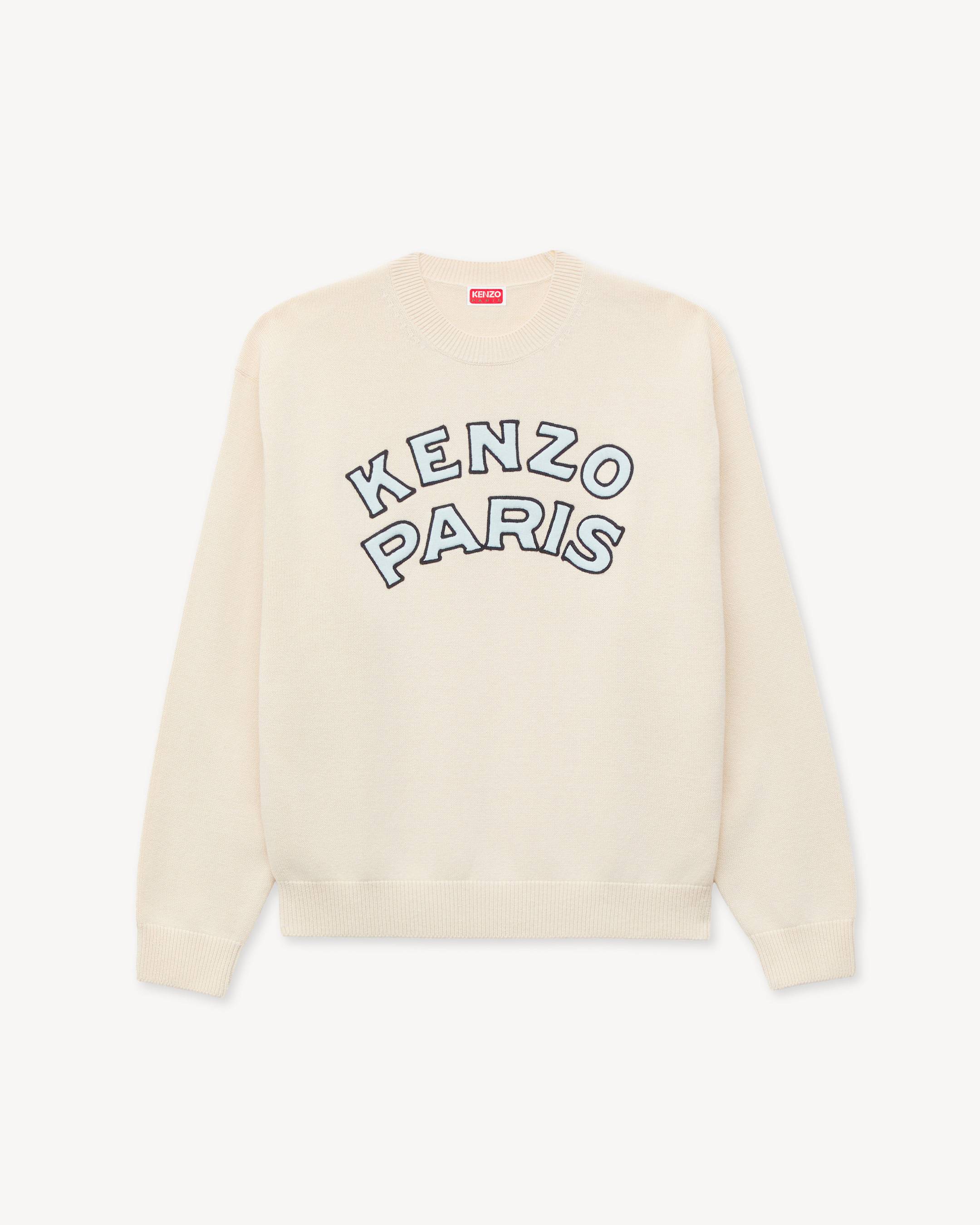 Pull 'KENZO Paris Emblem' en laine et coton