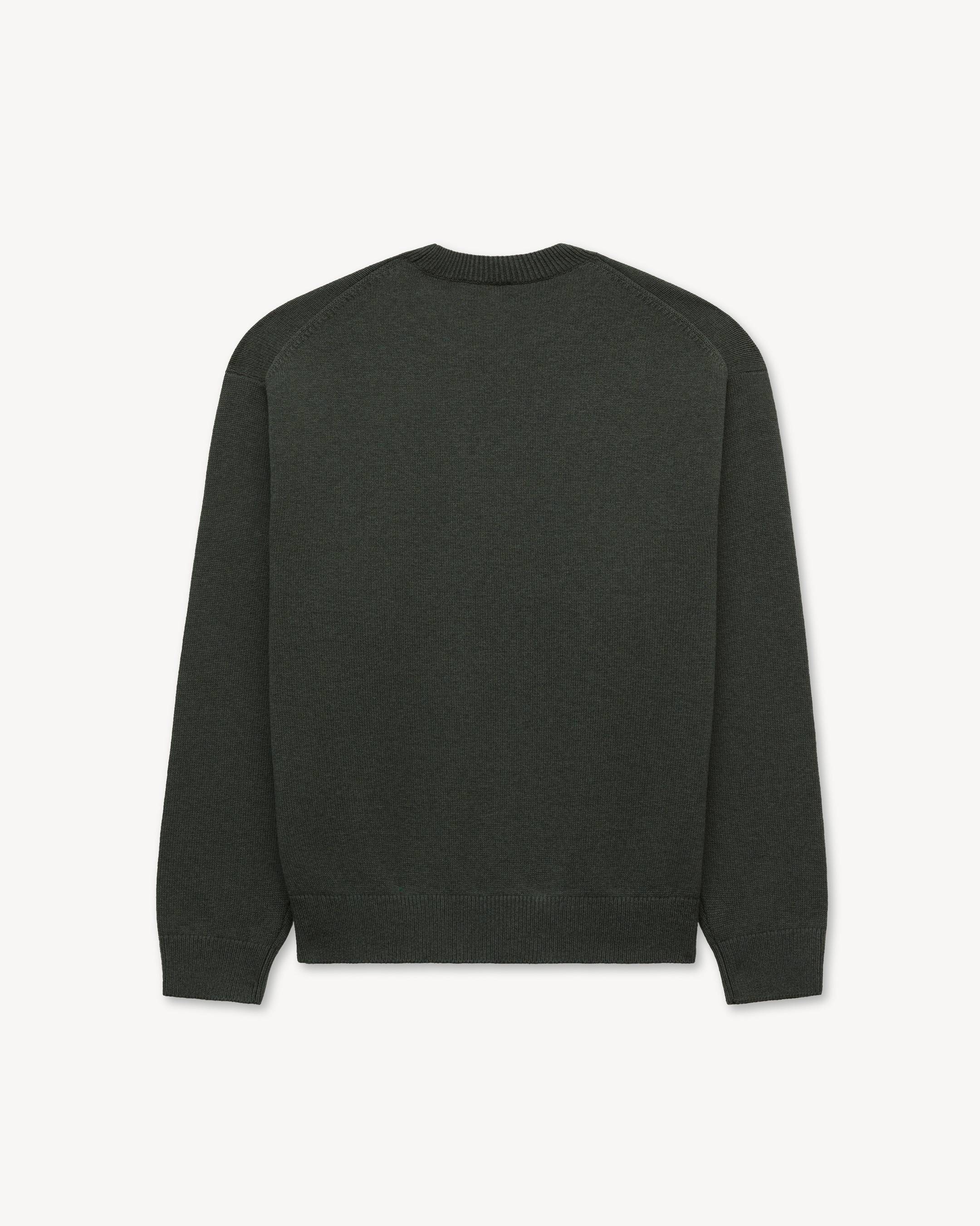 'KENZO Jumping Tiger' embroidered jumper in wool cotton
