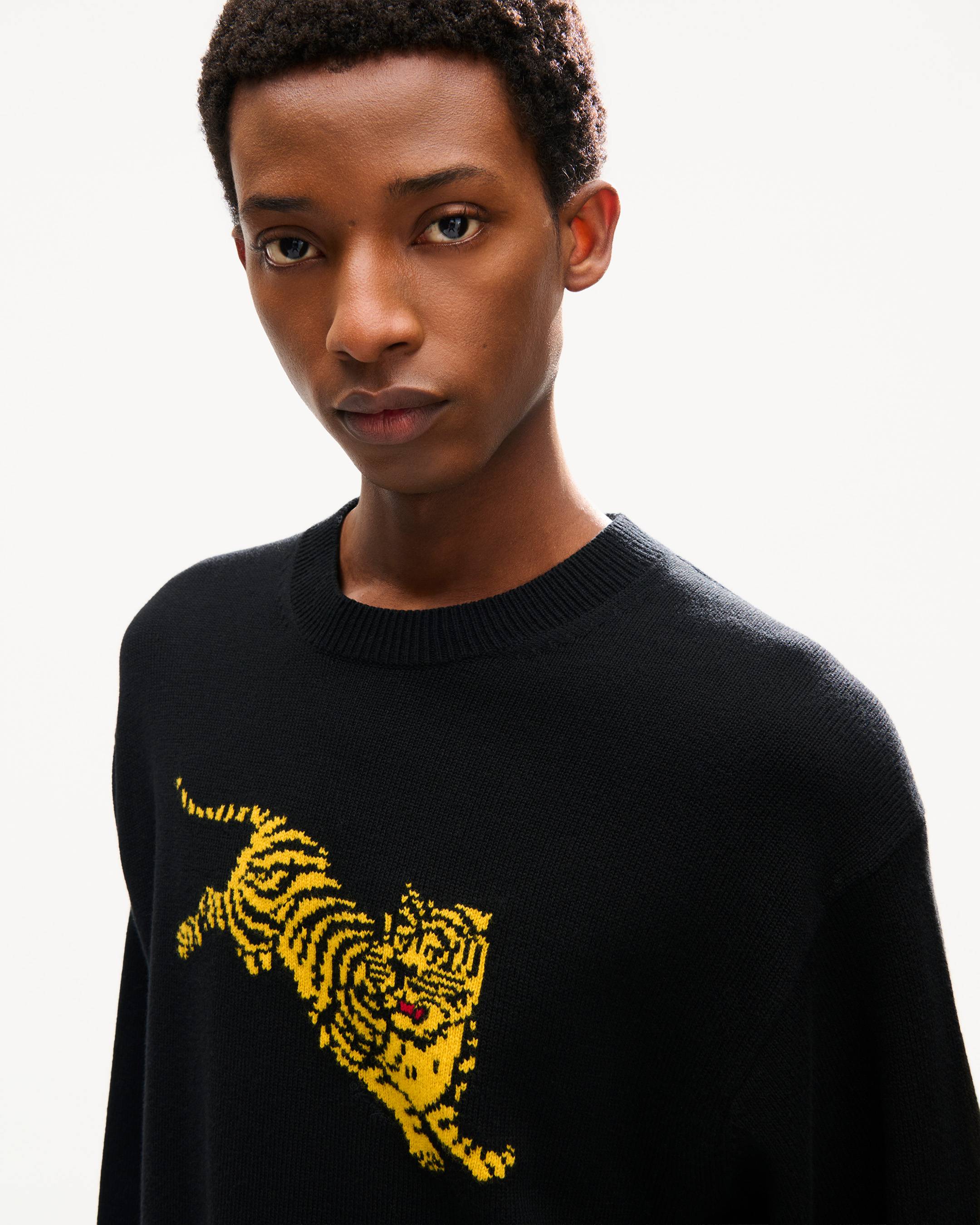 KENZO Jumping Tiger' エンブロイダリー ジャンパー イン ウール