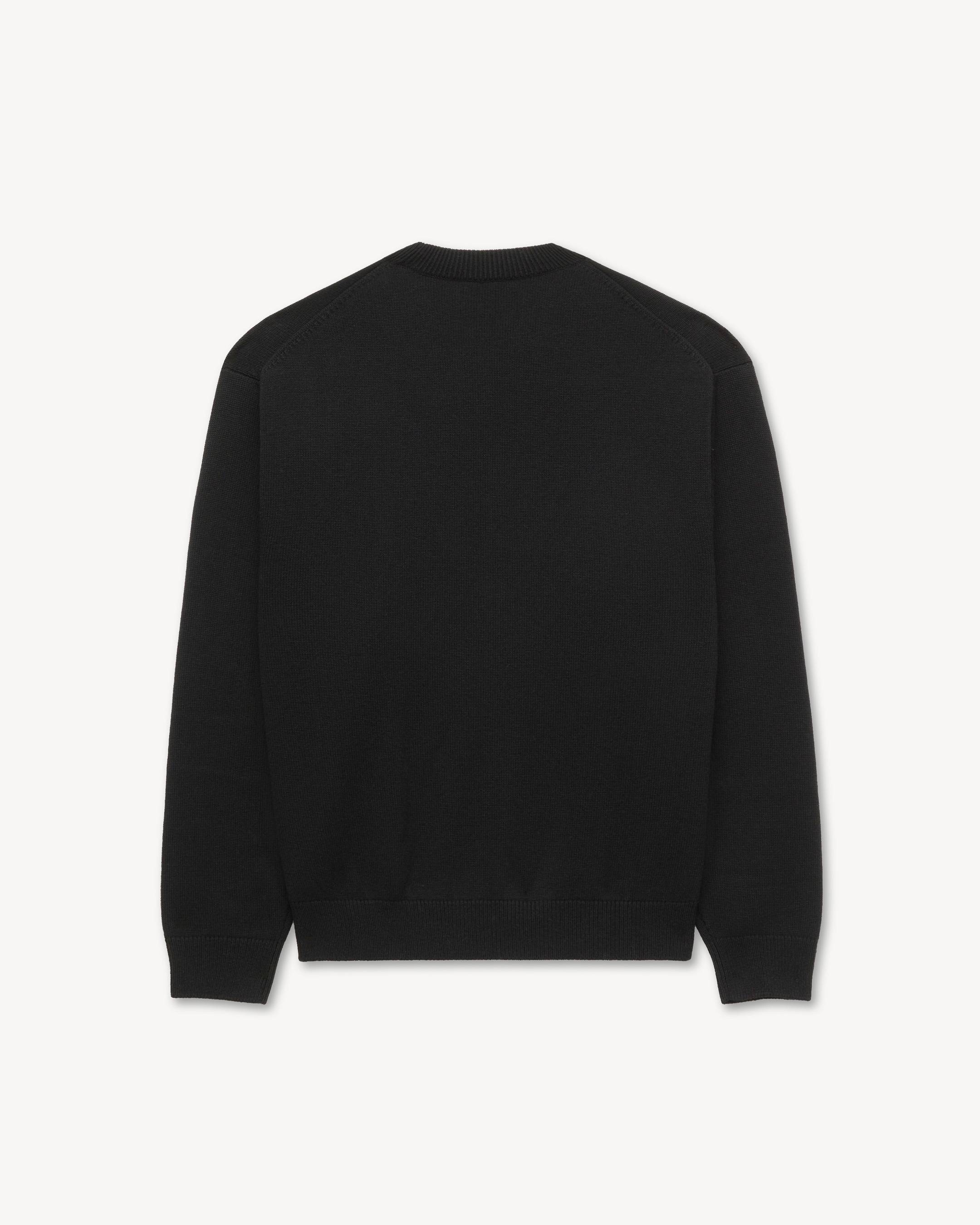 'KENZO Jumping Tiger' embroidered jumper in wool cotton