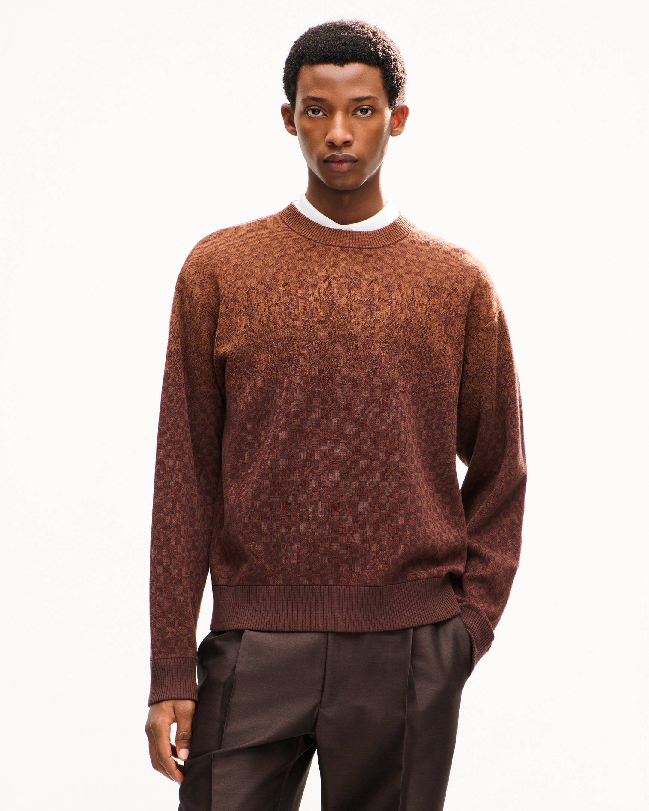 'Kenzogram' jumper in cotton