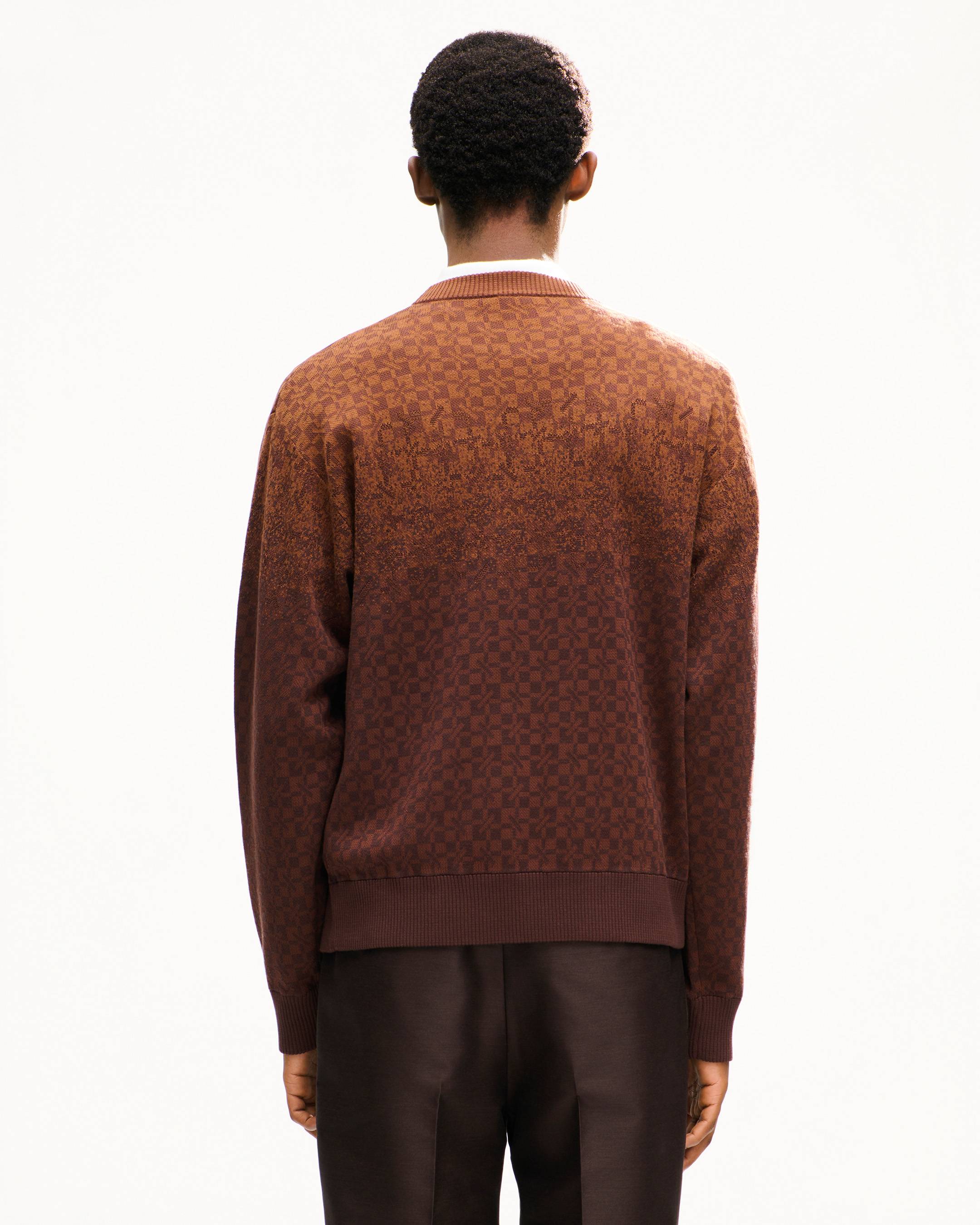 'Kenzogram' jumper in cotton