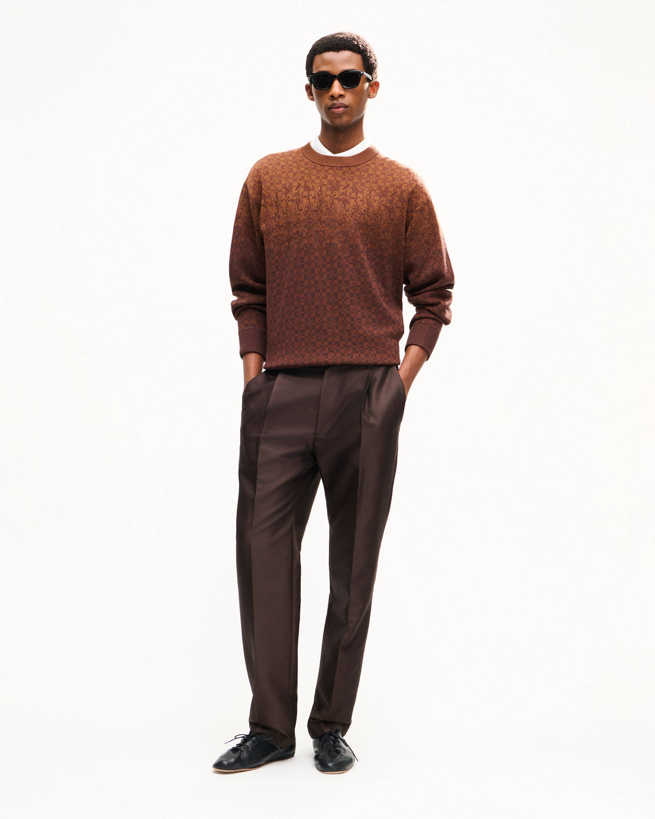 'Kenzogram' jumper in cotton