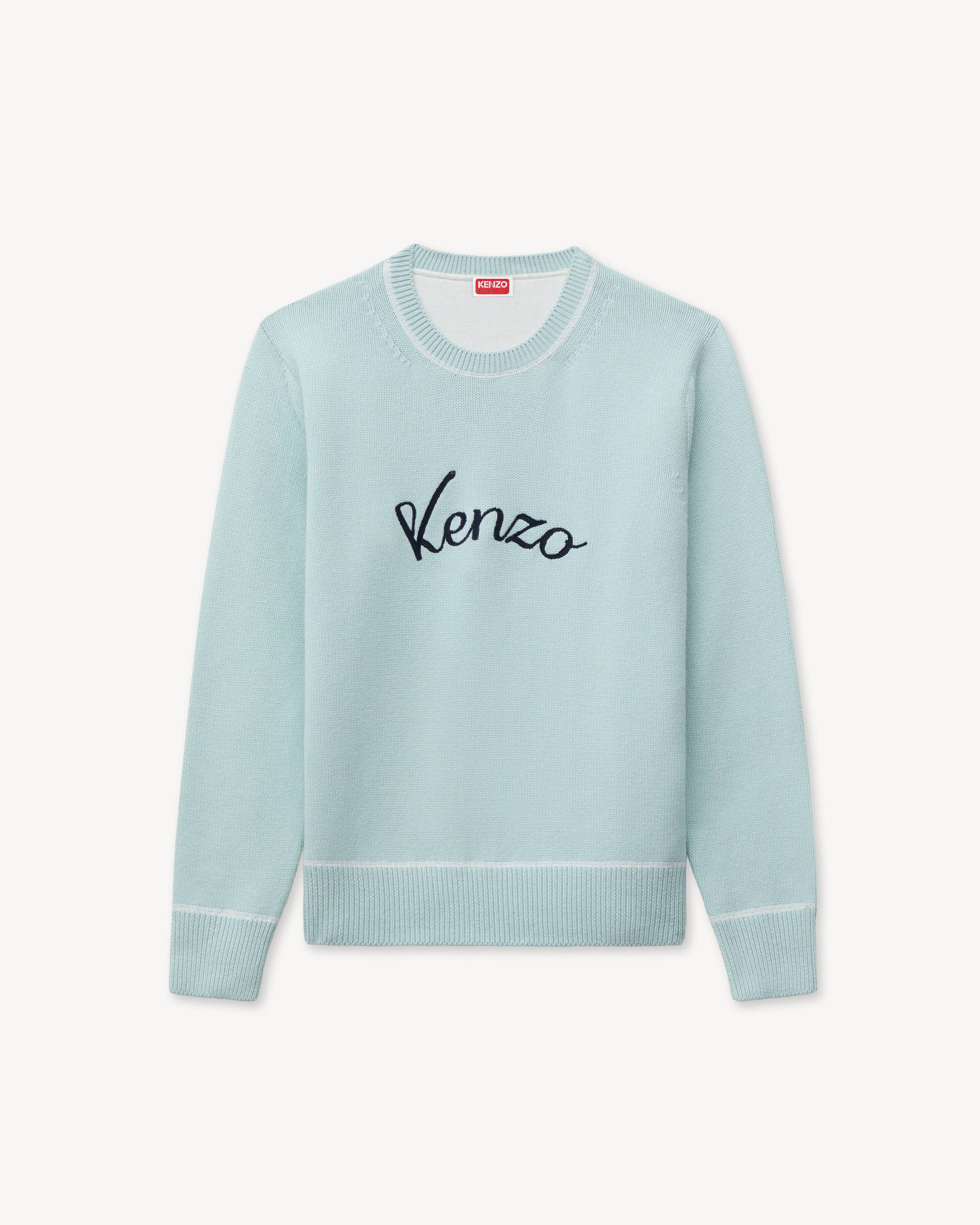 KENZO Varsity' embroiered jumper in wool cotton | Men's | KENZO
