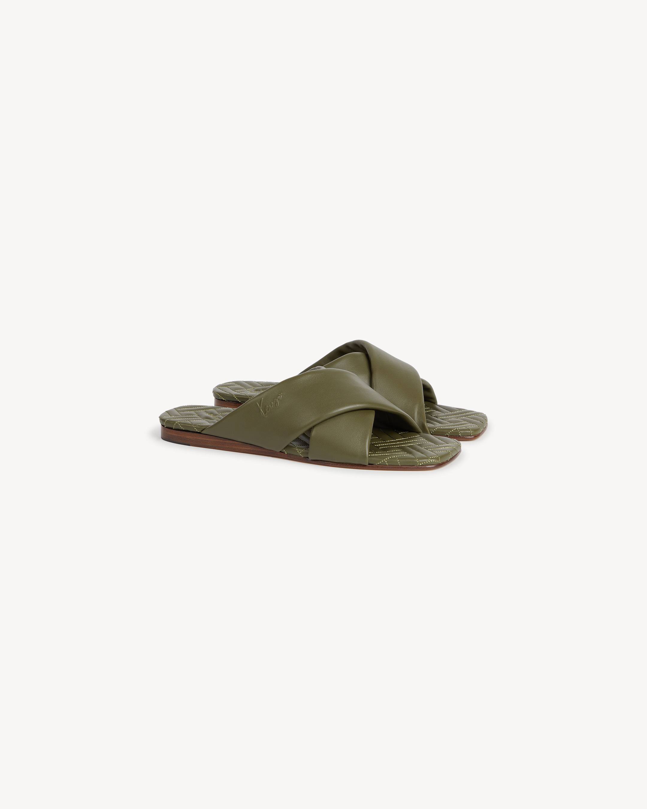 KENZONATSU' sandals in leather | KENZO