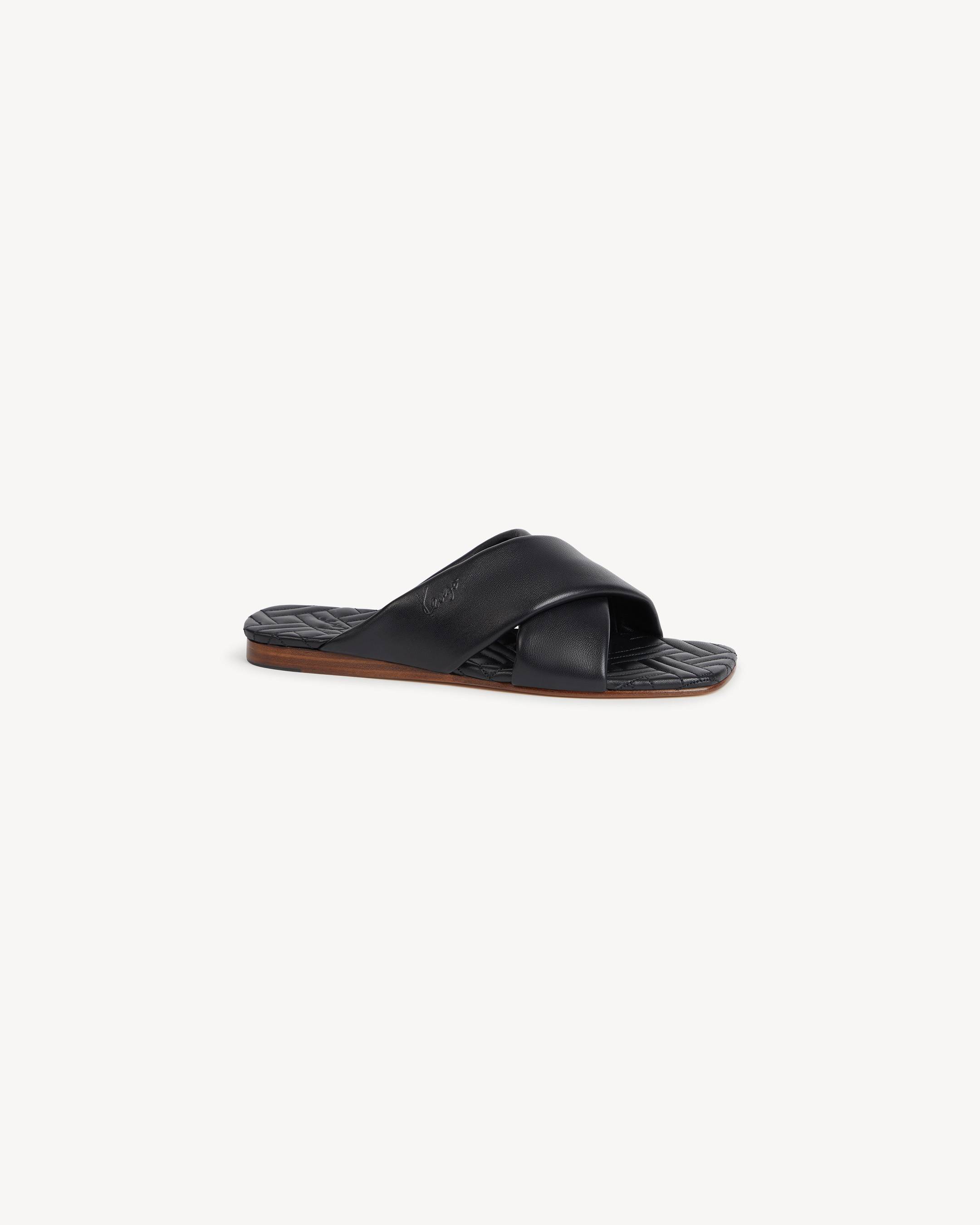 'KENZONATSU' sandals in leather
