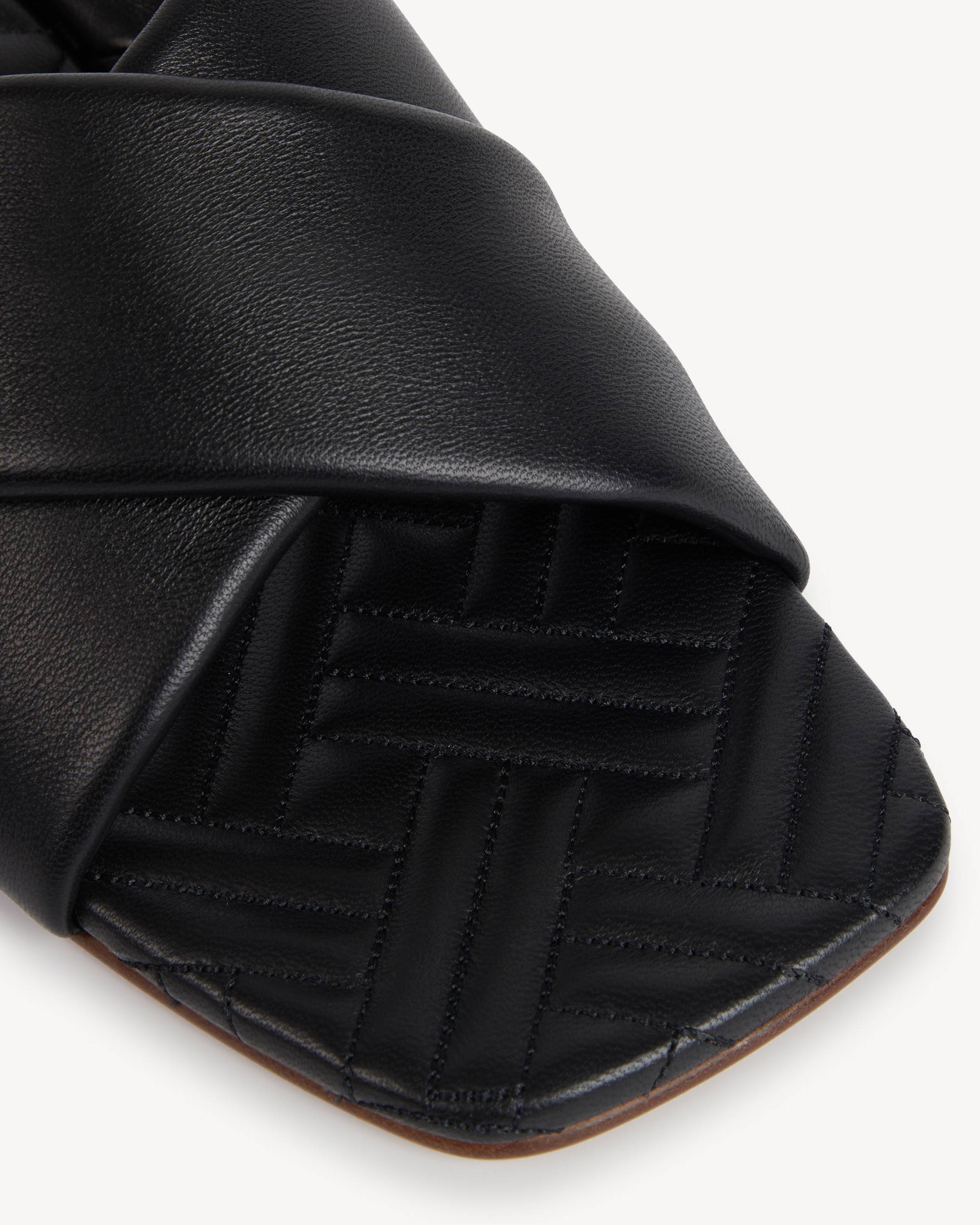 'KENZONATSU' sandals in leather
