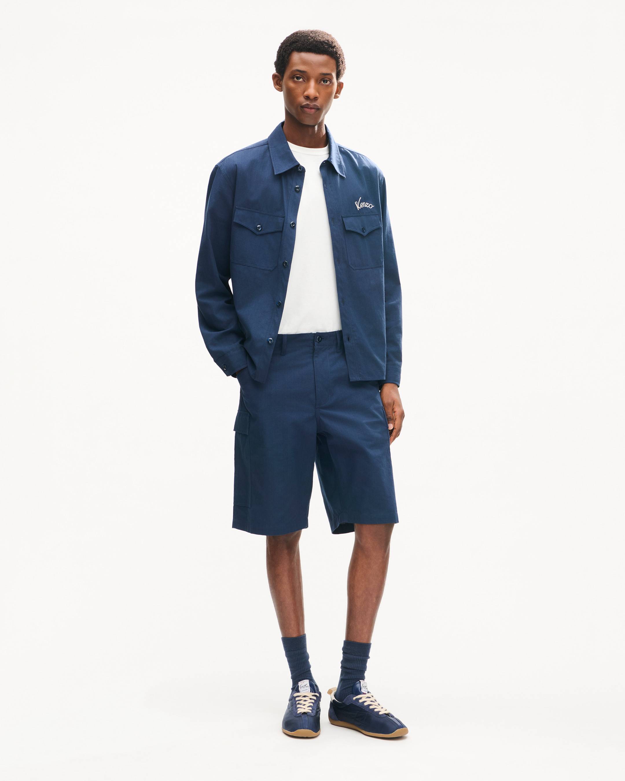 'KENZO Varsity' cargo shorts in cotton