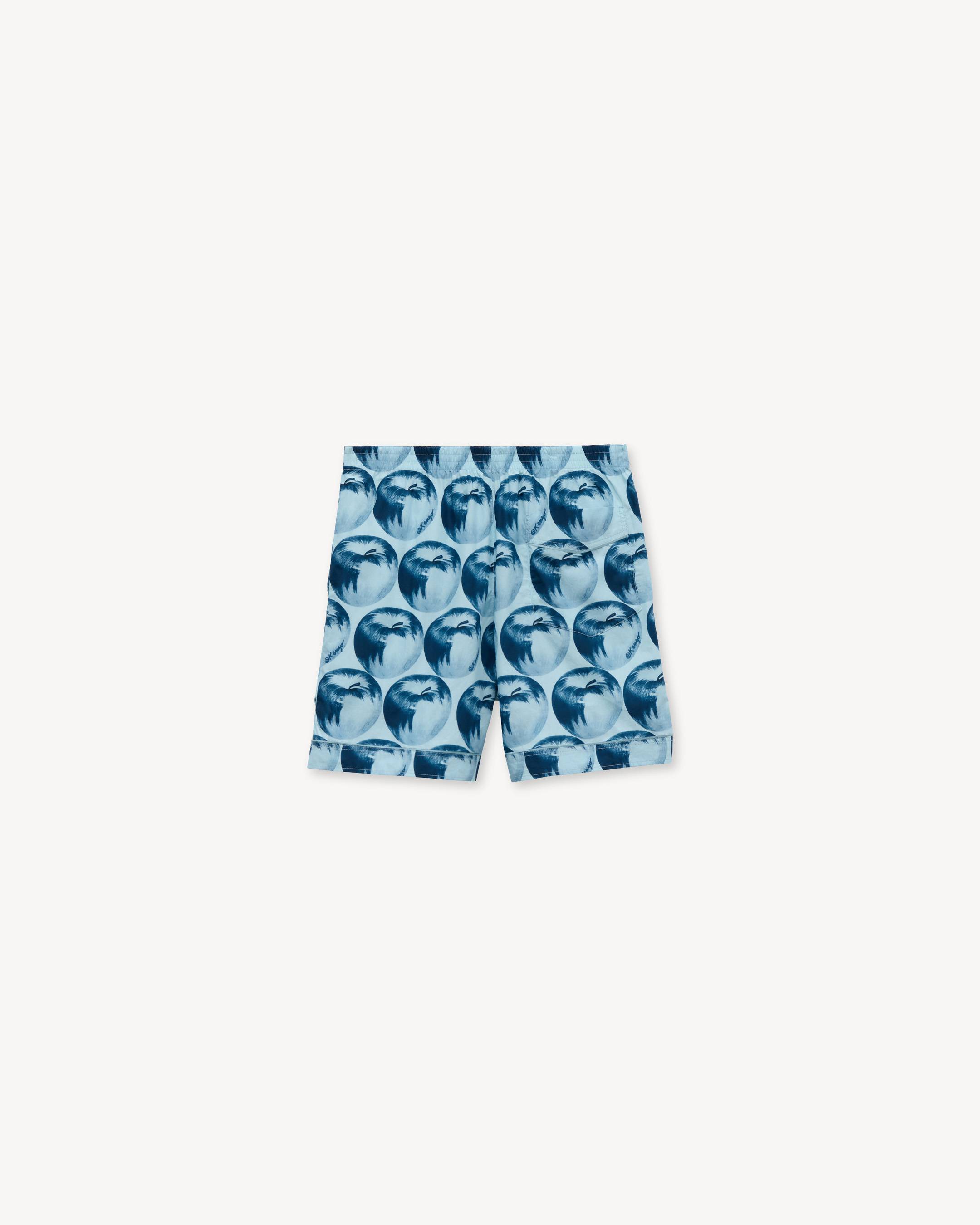 'KENZO Apple Pop' elasticated shorts in cotton