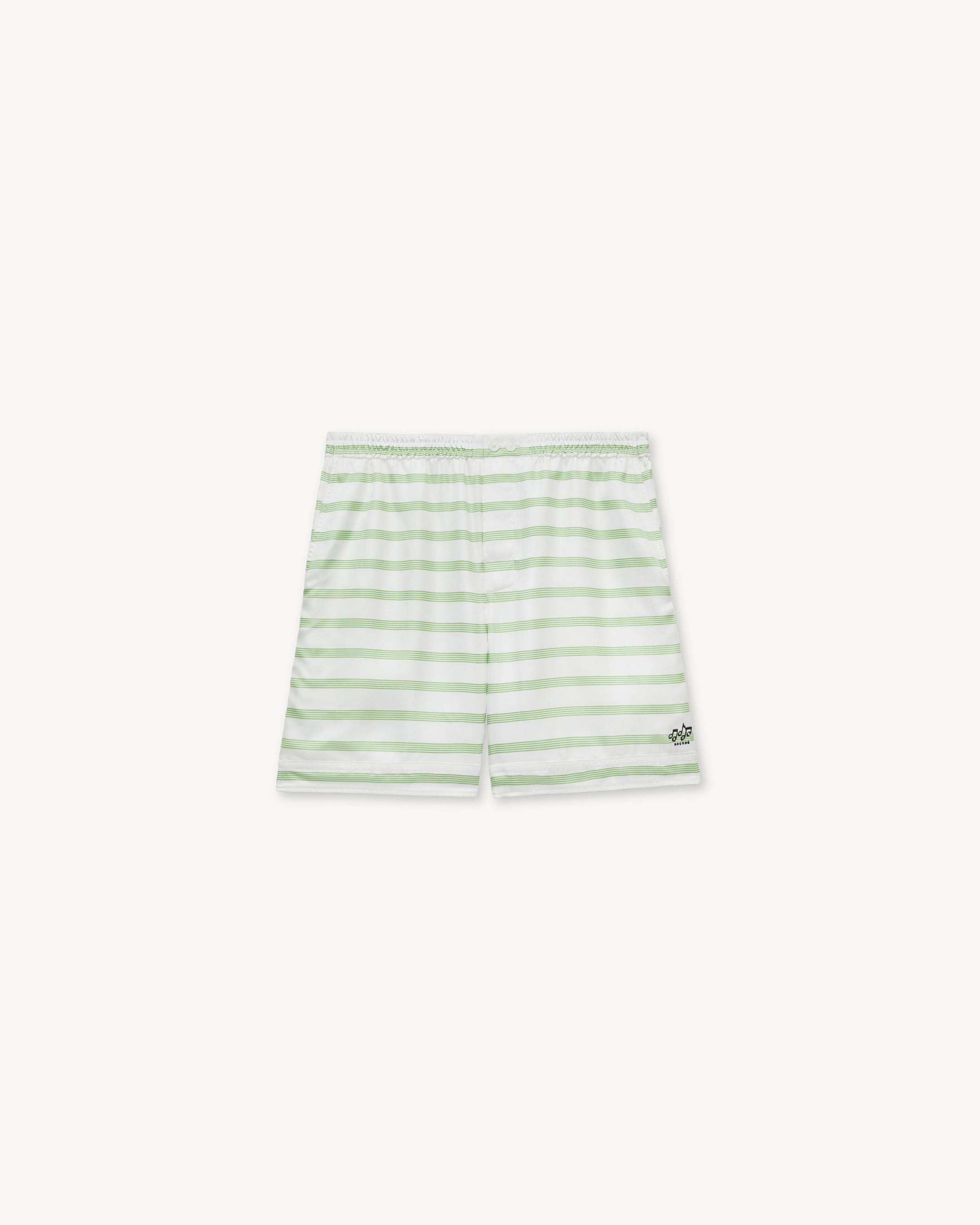 KENZO Sounds' elasticated shorts in silk | Men's | KENZO