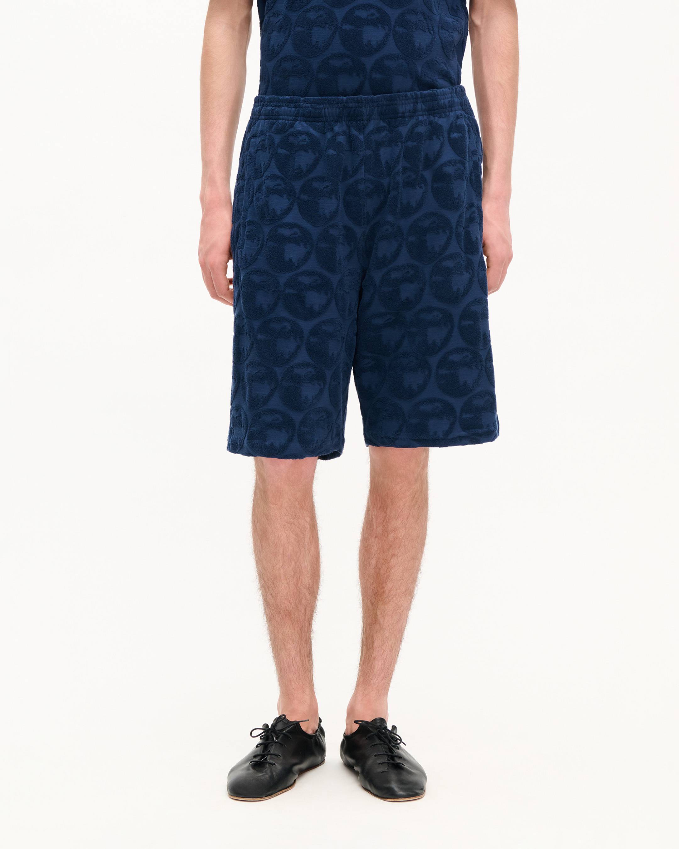 'KENZO Apple Pop' shorts in cotton towel