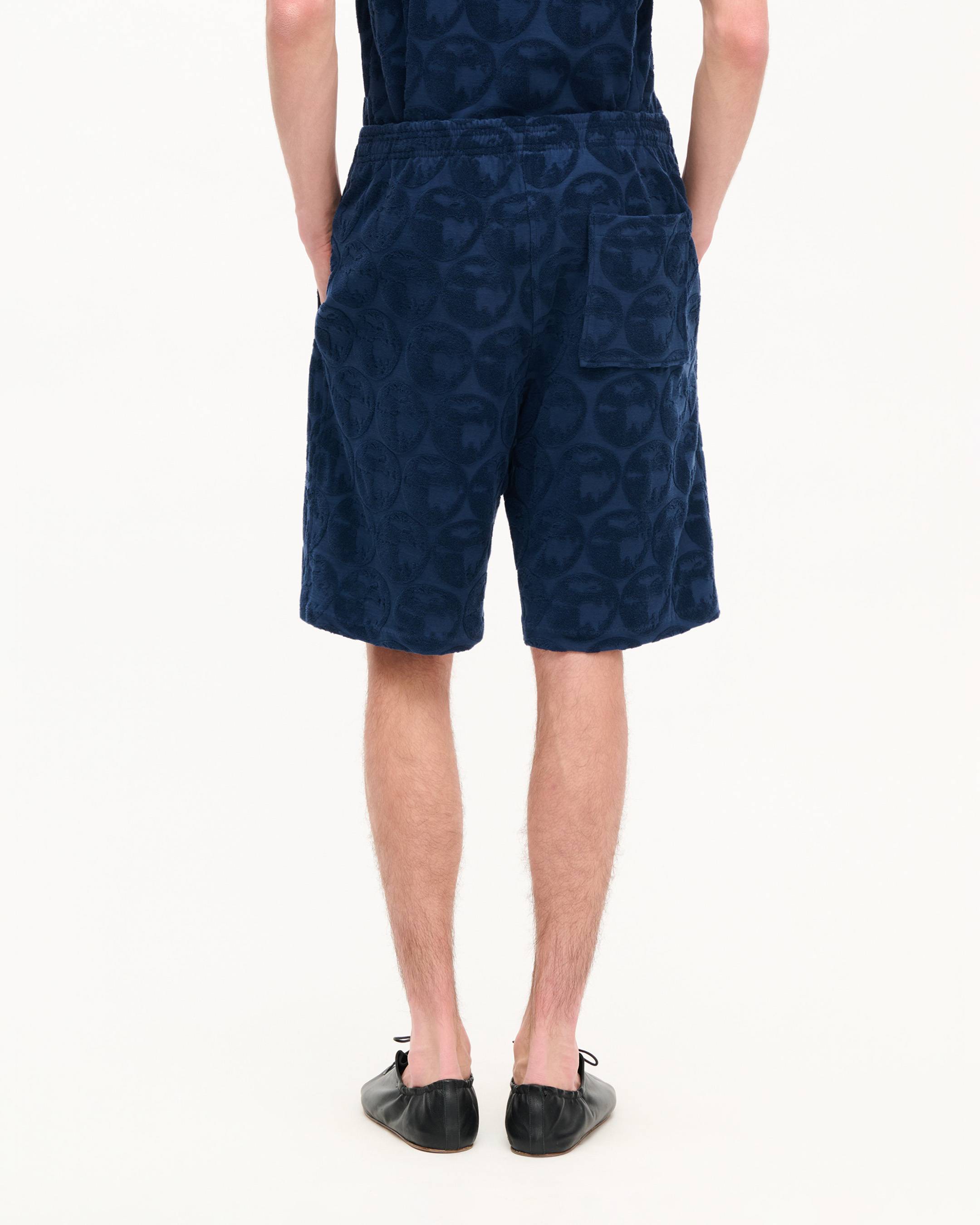 'KENZO Apple Pop' shorts in cotton towel