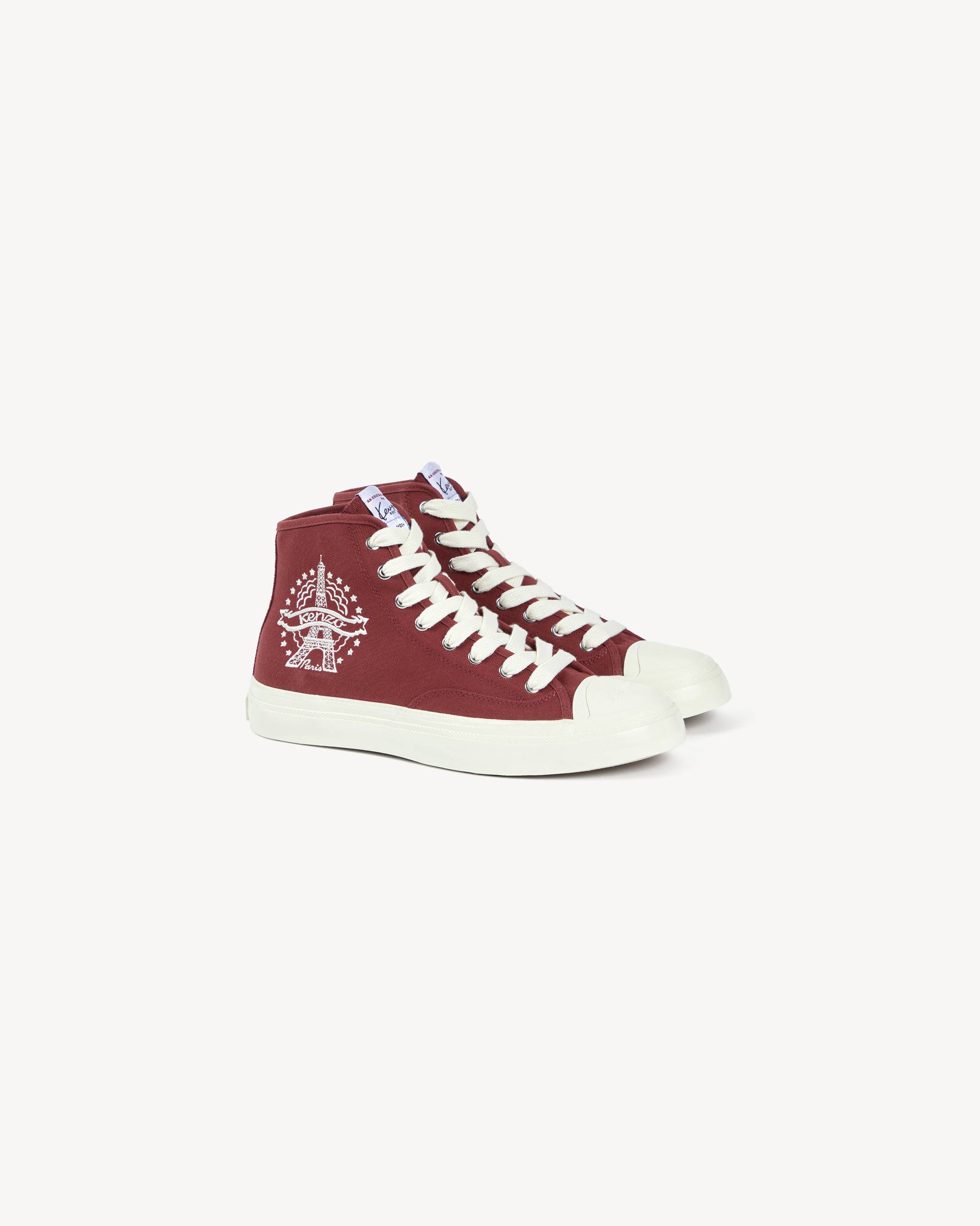 KENZO Hoshi' high top sneakers in cotton canvas | KENZO