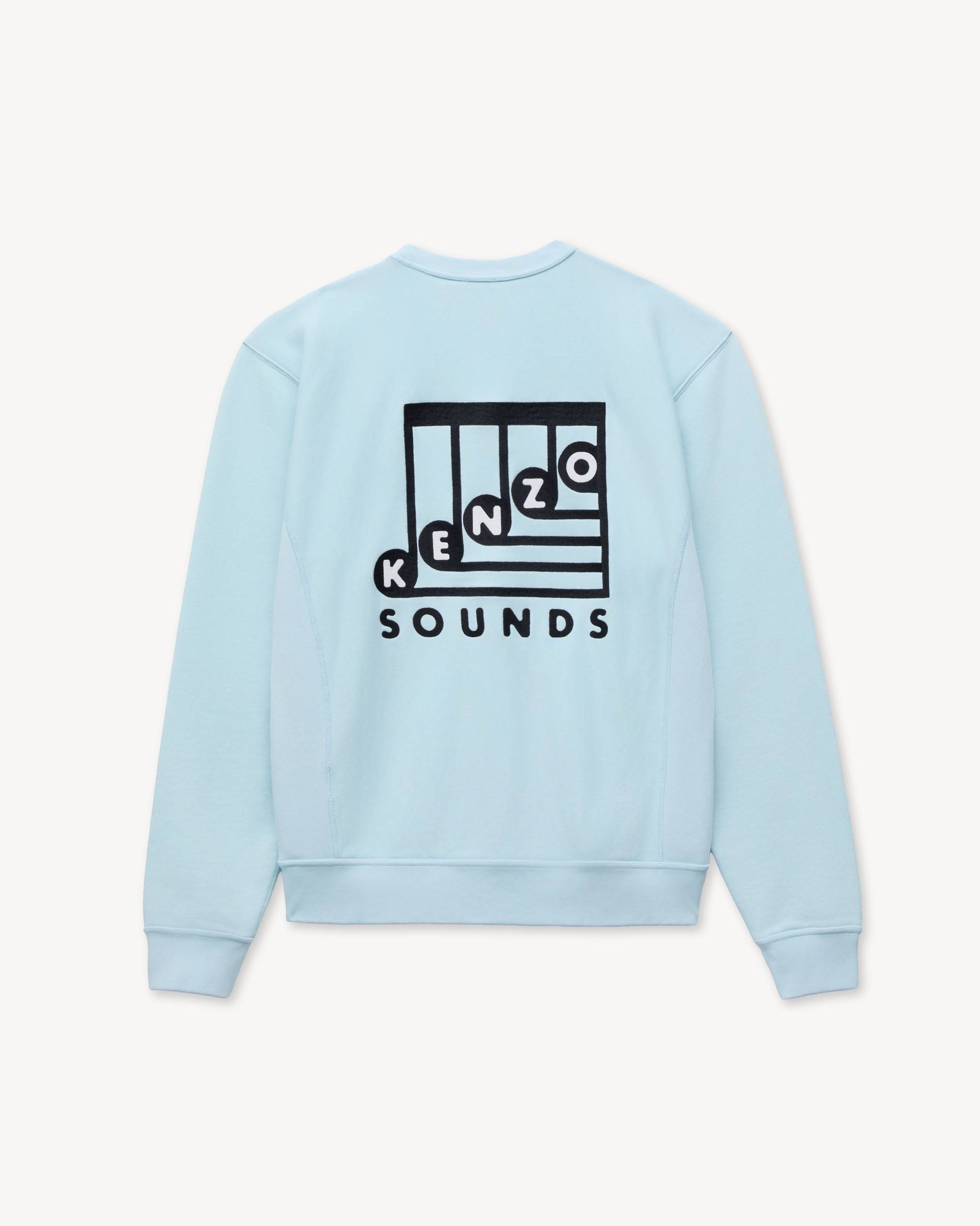 'KENZO Sounds' embroidered sweatshirt in cotton
