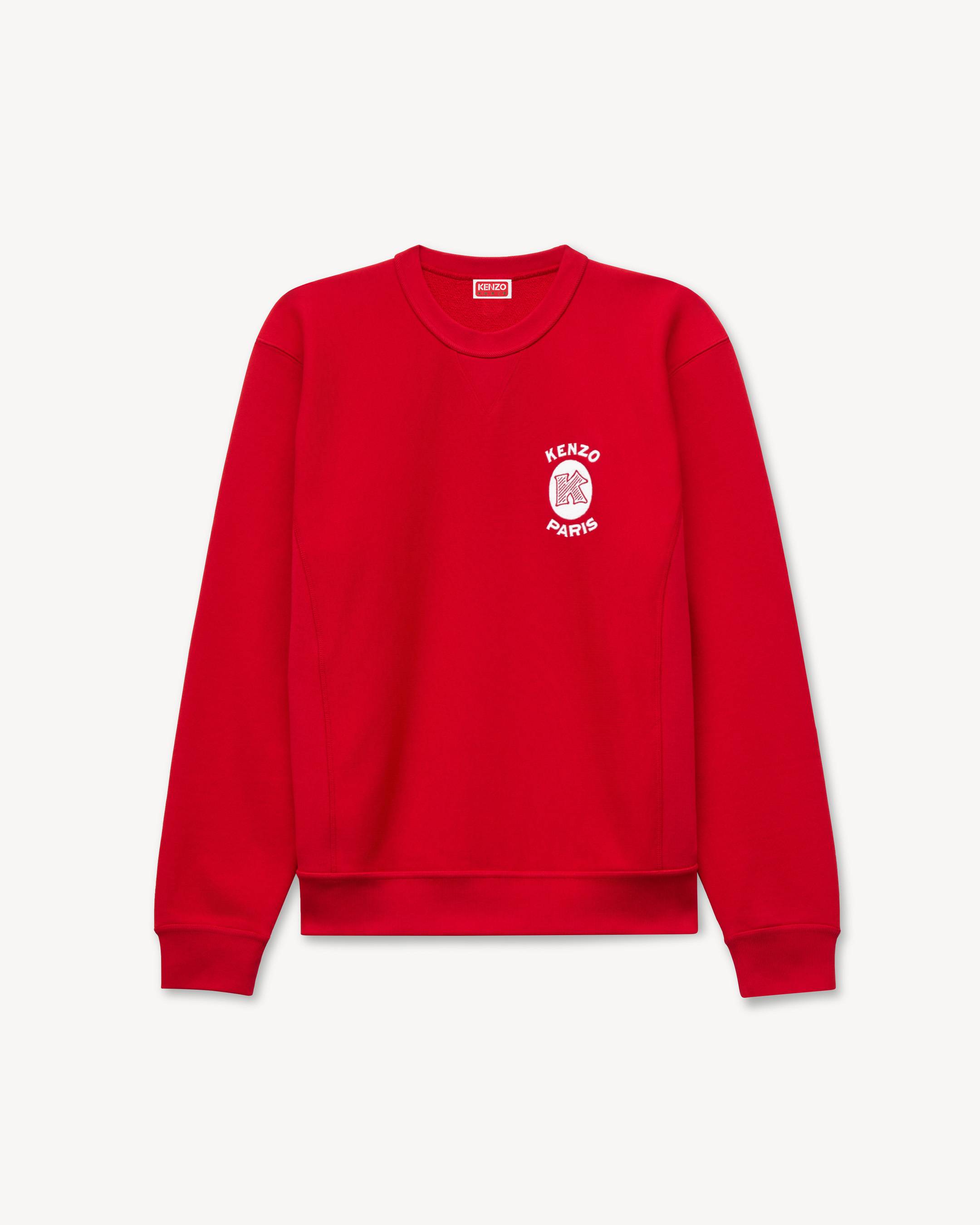 Sweatshirt brod&eacute; 'KENZO Paris Emblem' en coton