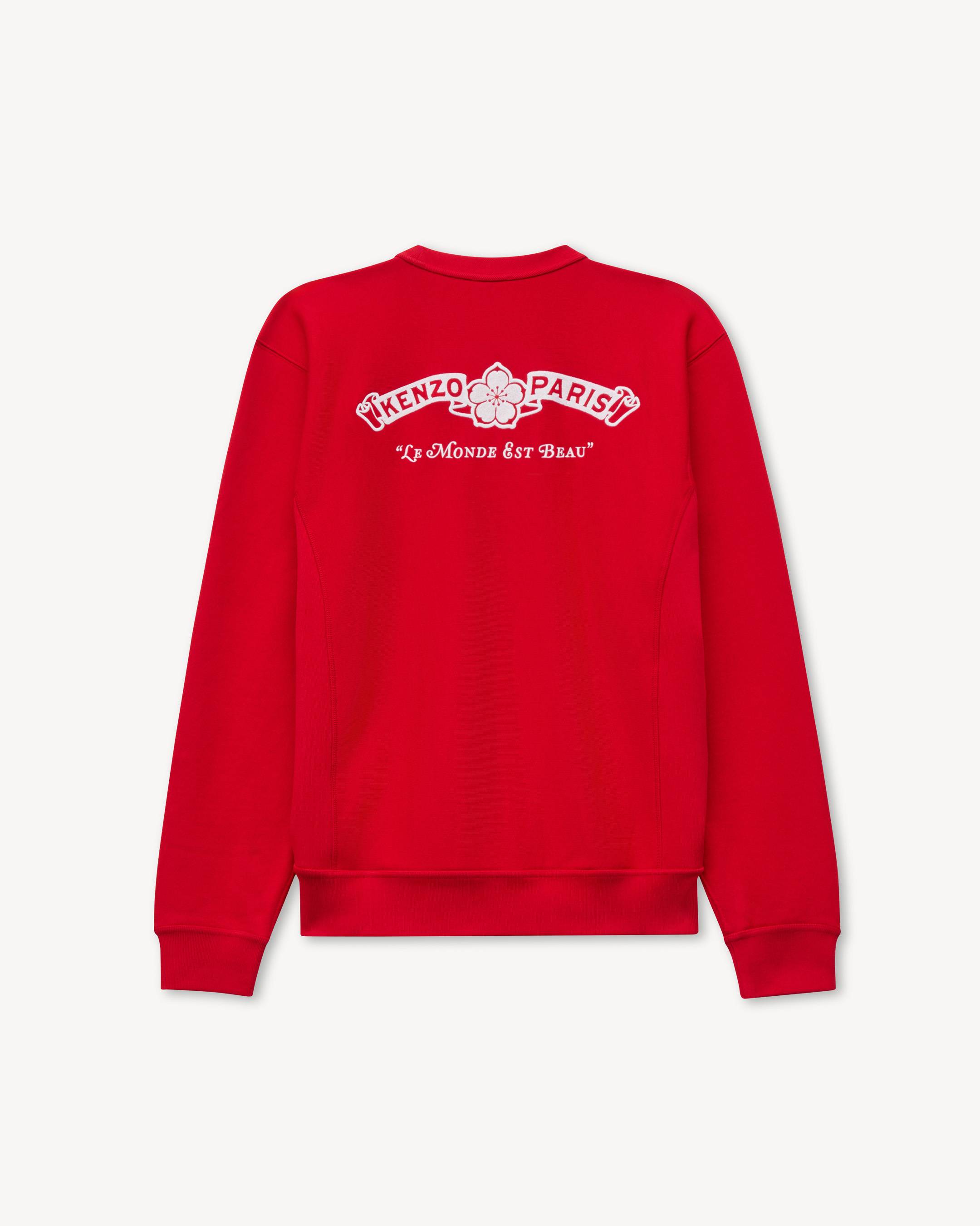 Sweatshirt brod&eacute; 'KENZO Paris Emblem' en coton
