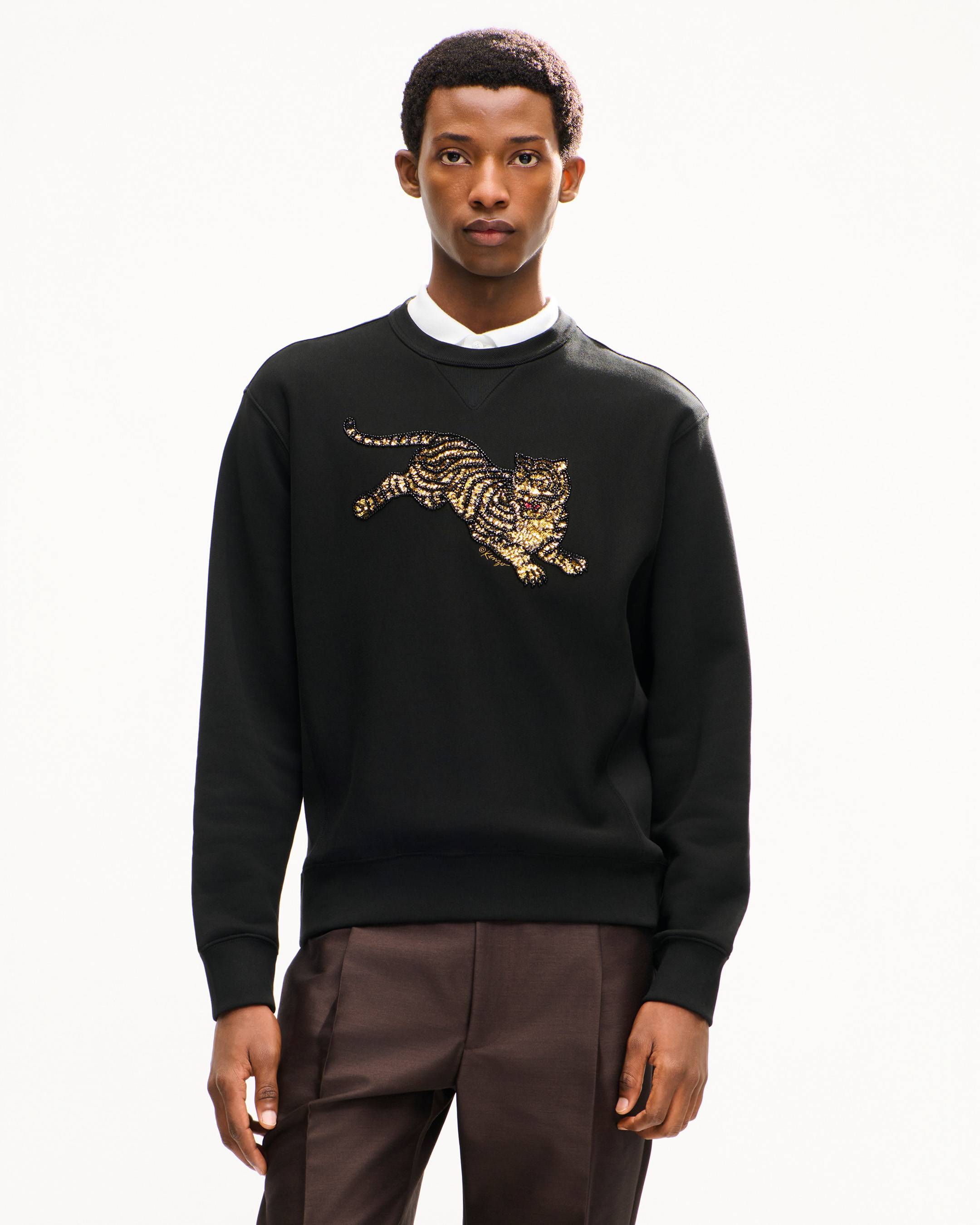 'KENZO Jumping Tiger' sweatshirt in cotton