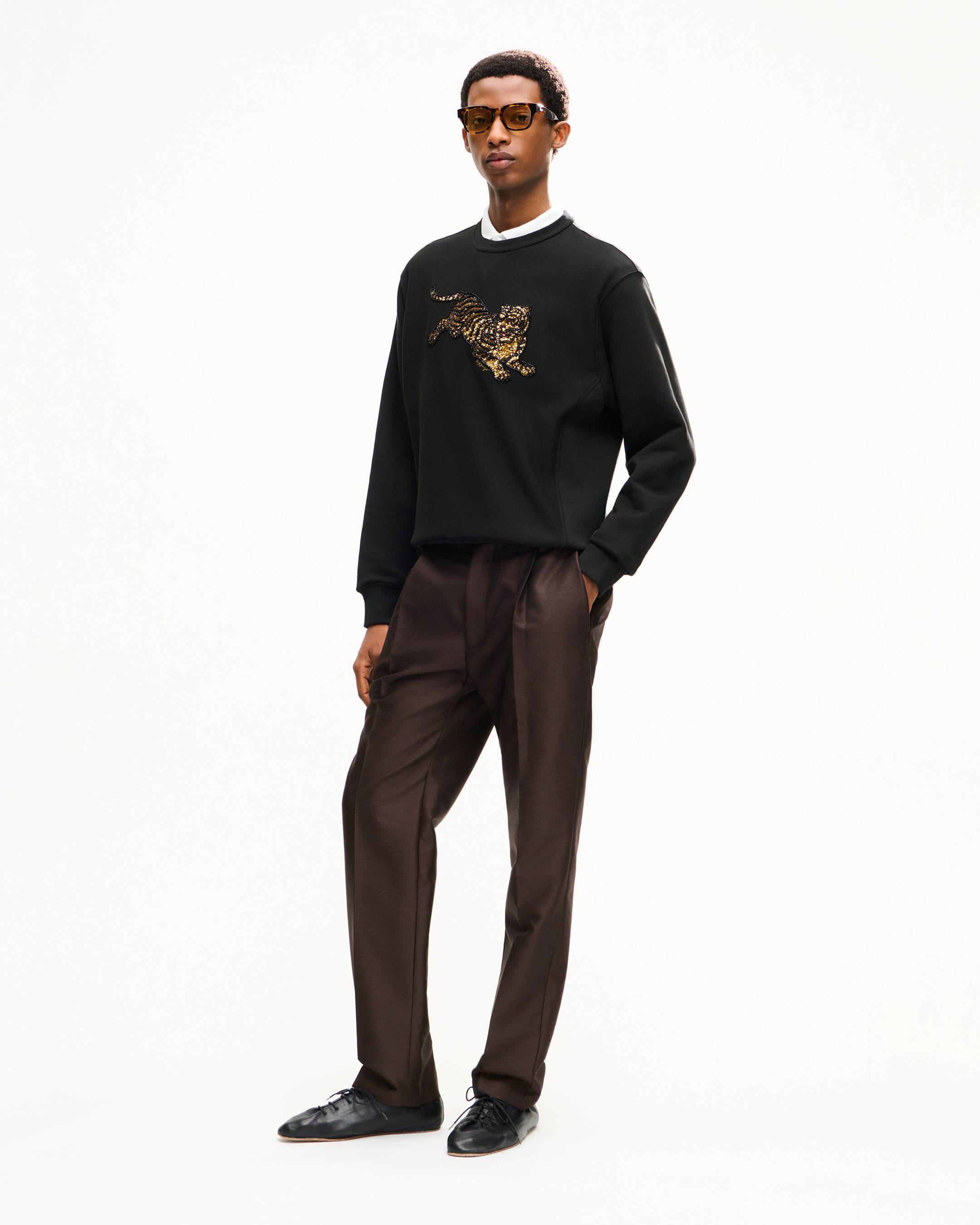 'KENZO Jumping Tiger' sweatshirt in cotton