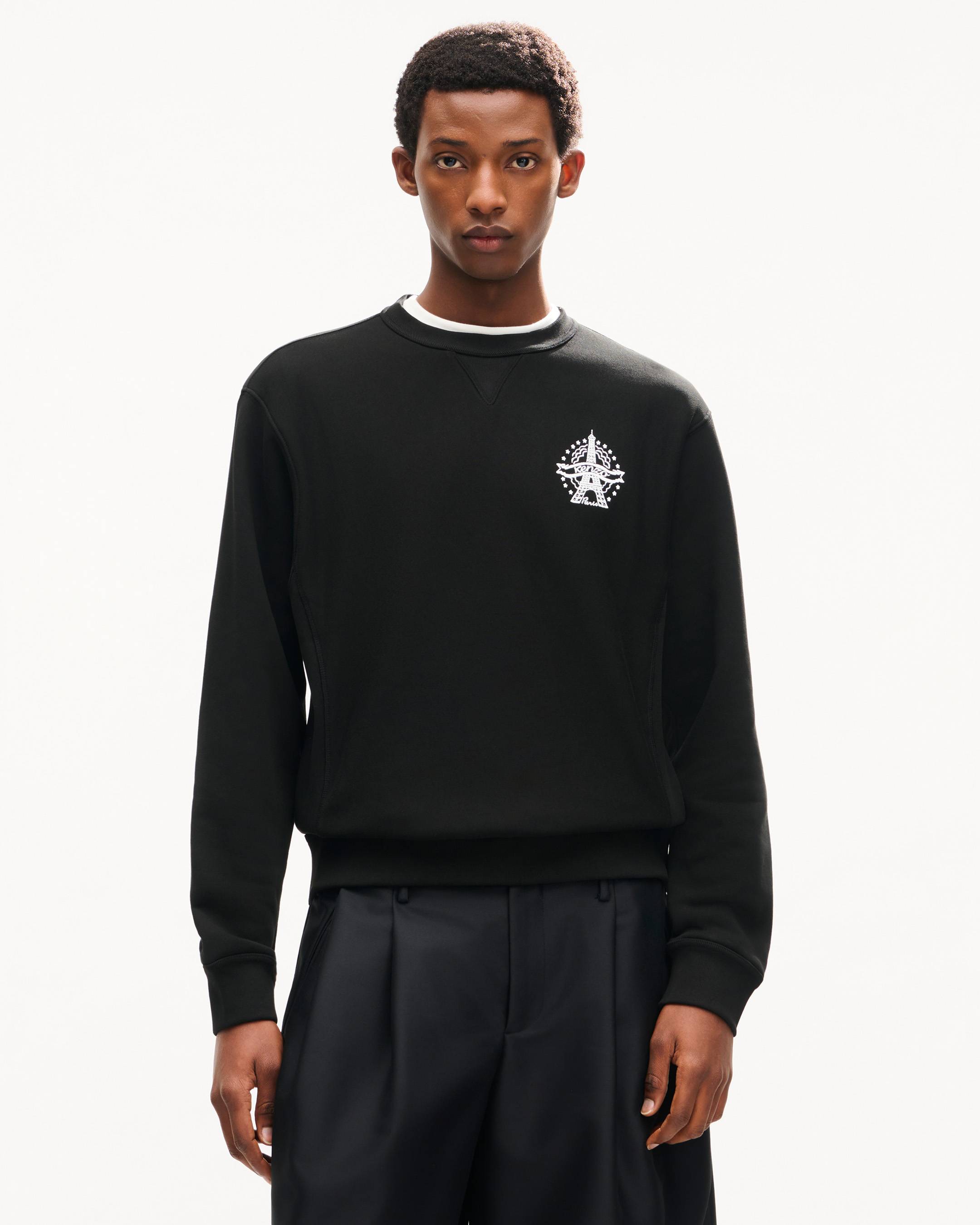 KENZO Eiffel Tower Design' sweatshirt in cotton | Men's | KENZO
