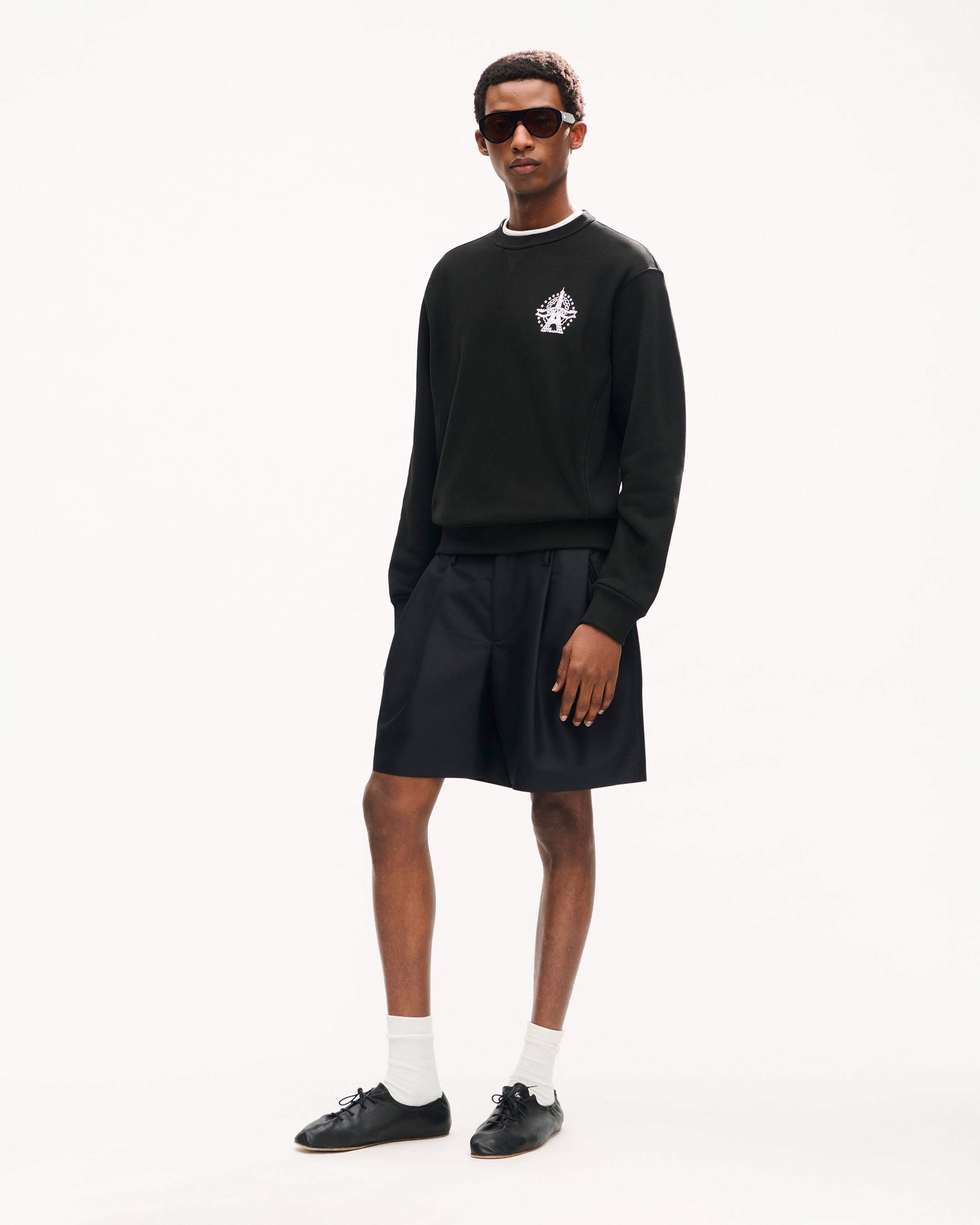 'KENZO Eiffel Tower Design' sweatshirt in cotton