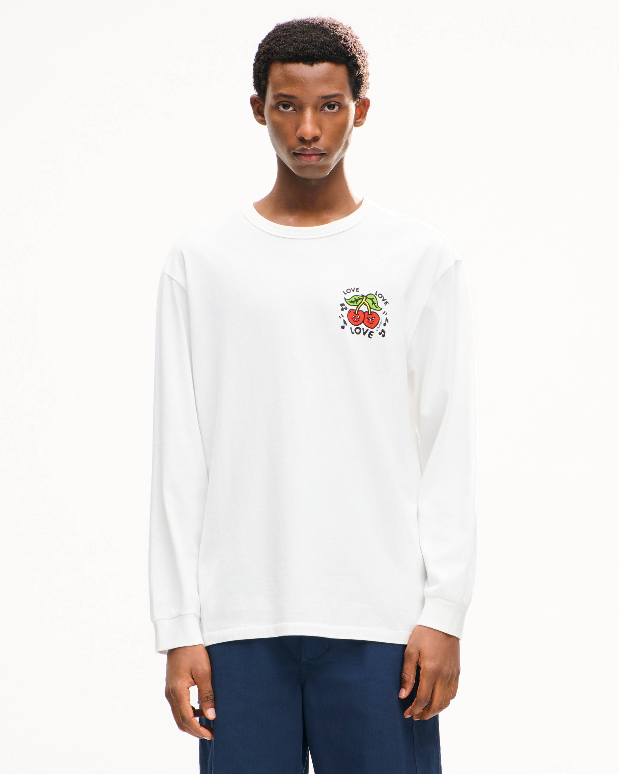 'KENZO Loves' long sleeves T-shirt in cotton